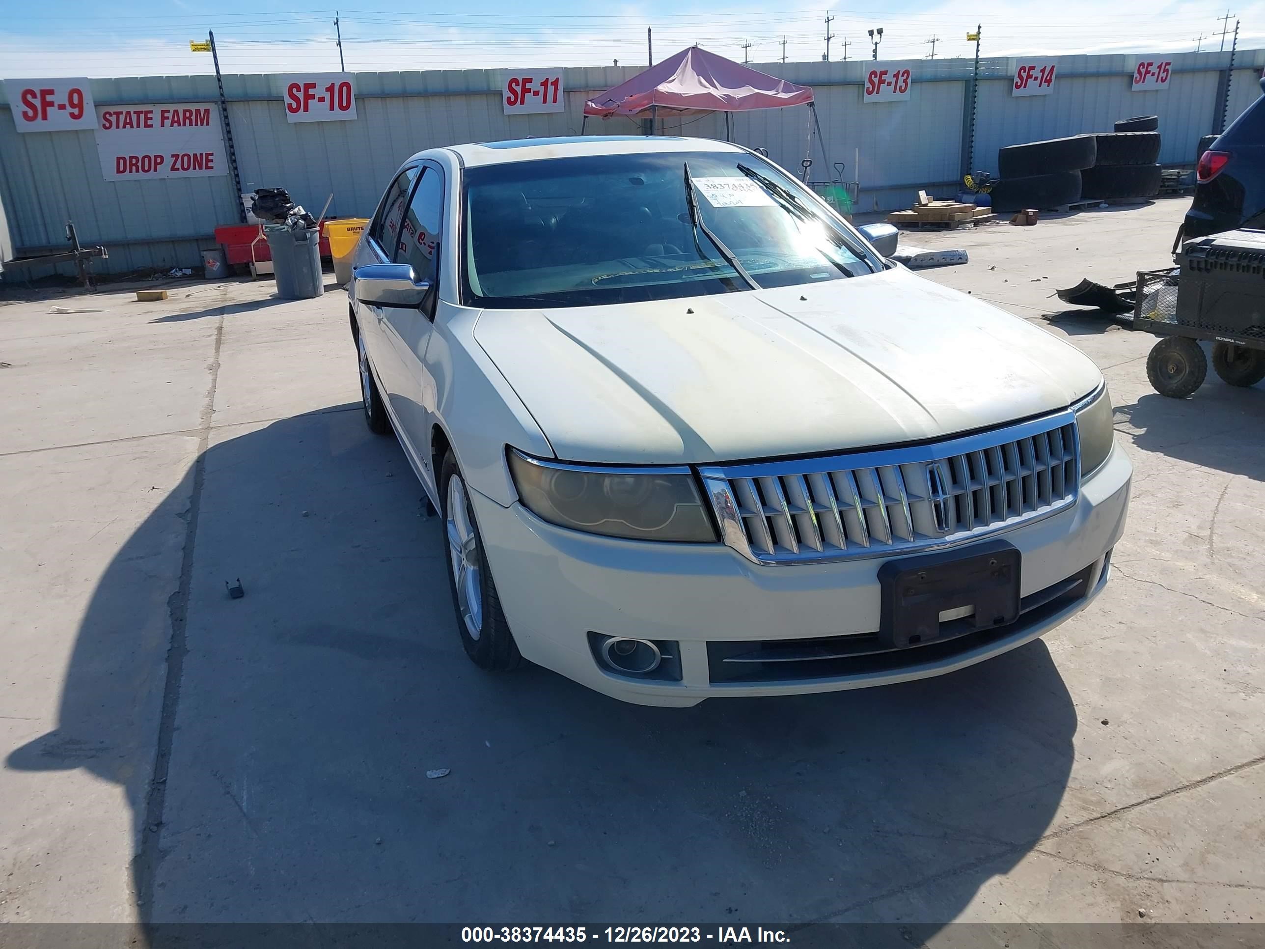 LINCOLN MKZ 2008 3lnhm26t78r615818