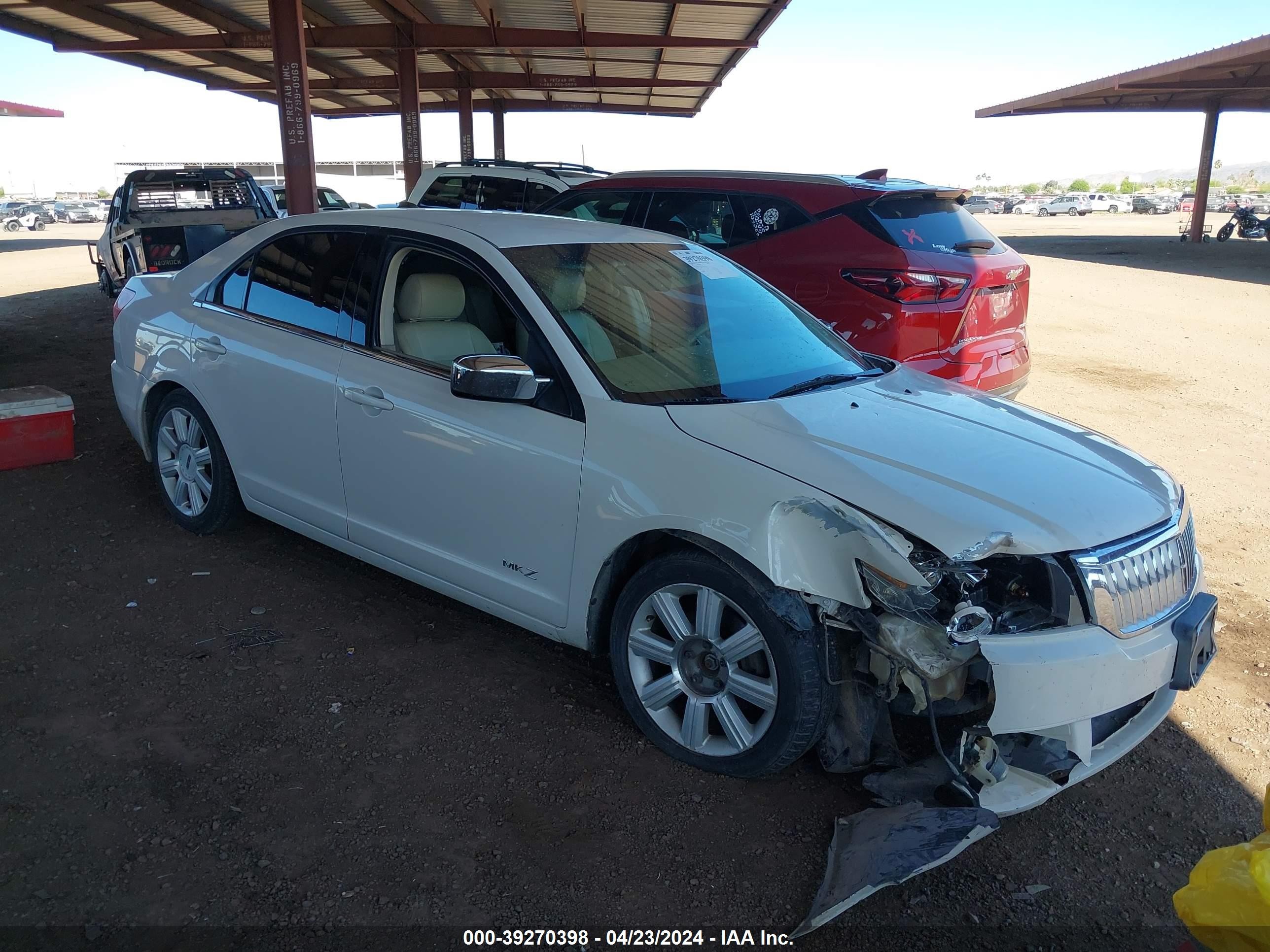 LINCOLN MKZ 2008 3lnhm26t78r629251