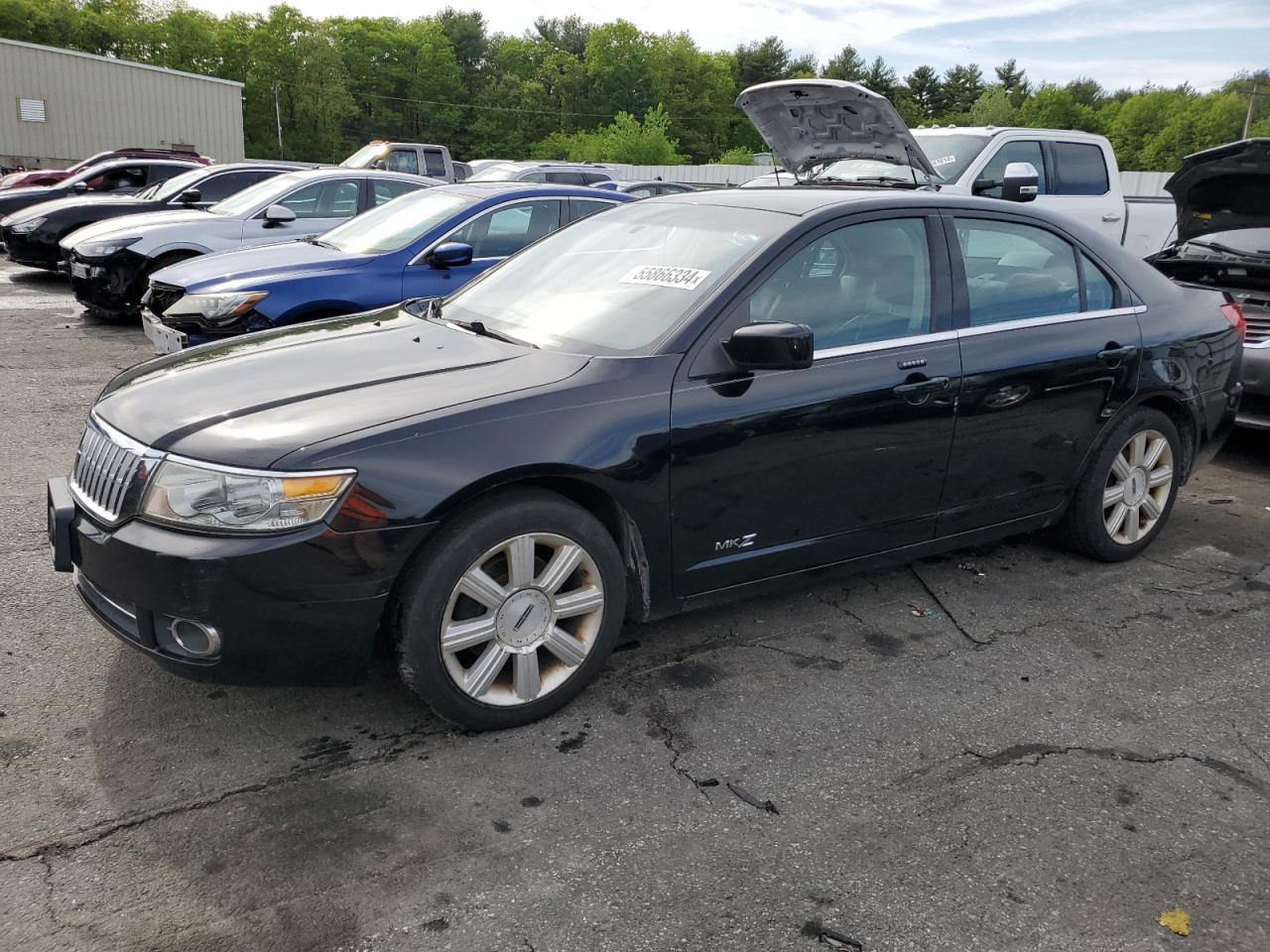 LINCOLN MKZ 2008 3lnhm26t78r632604