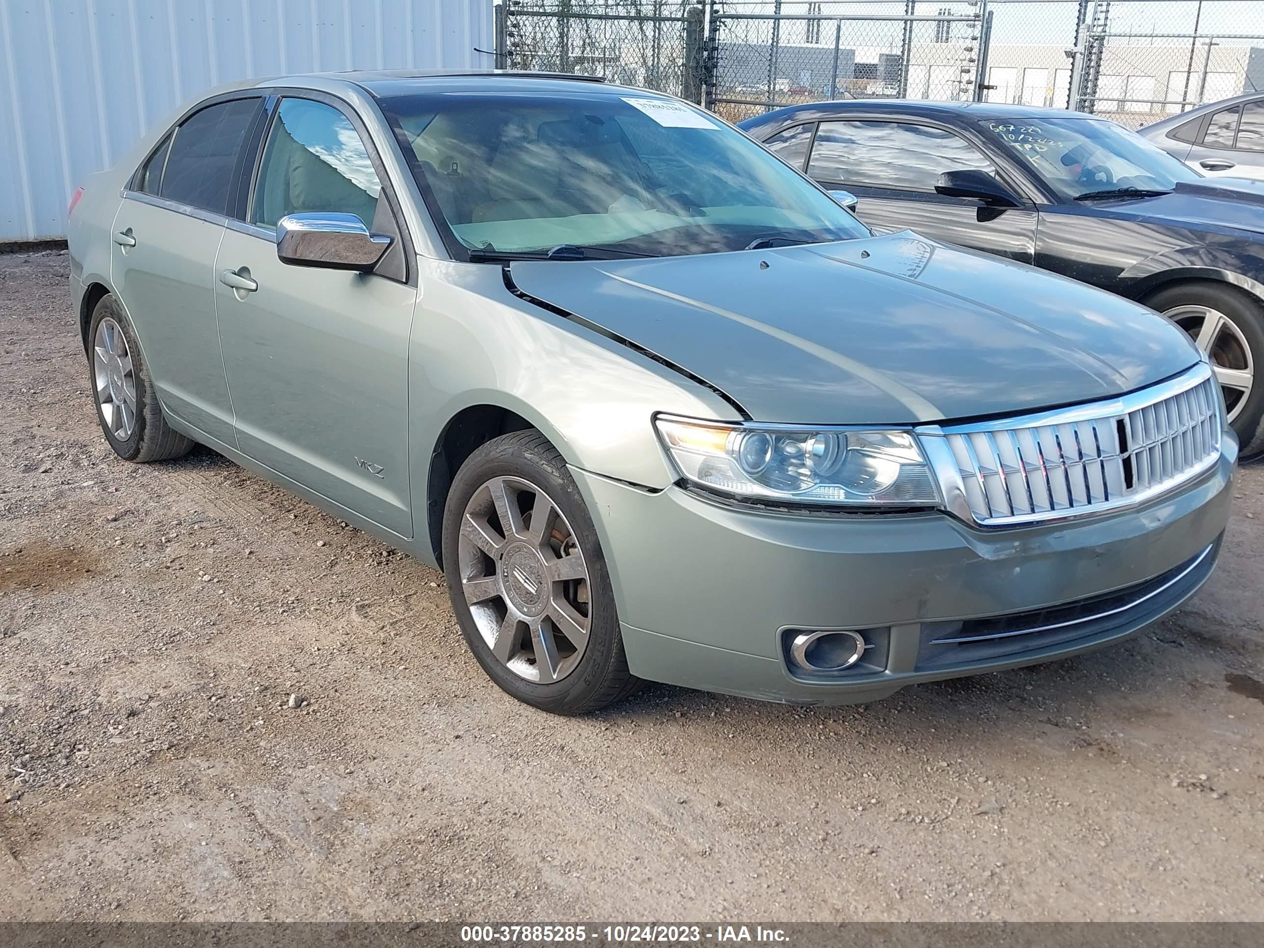 LINCOLN MKZ 2008 3lnhm26t78r655025