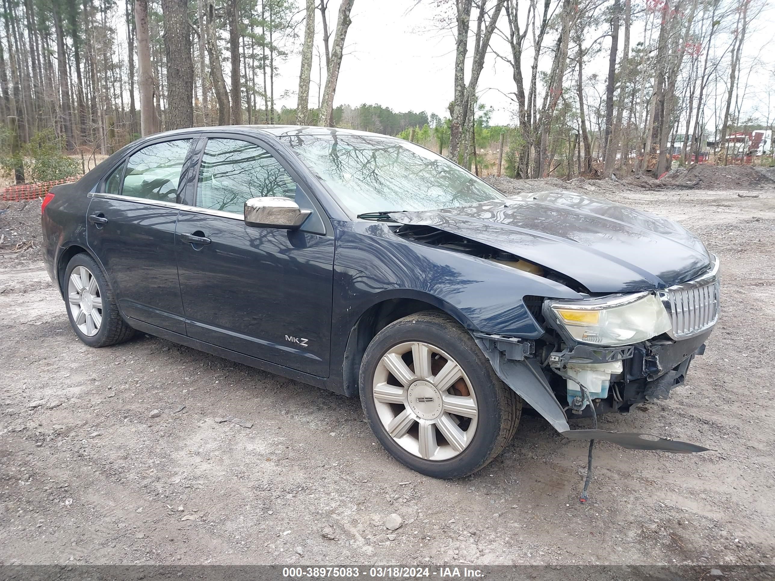 LINCOLN MKZ 2008 3lnhm26t78r660550