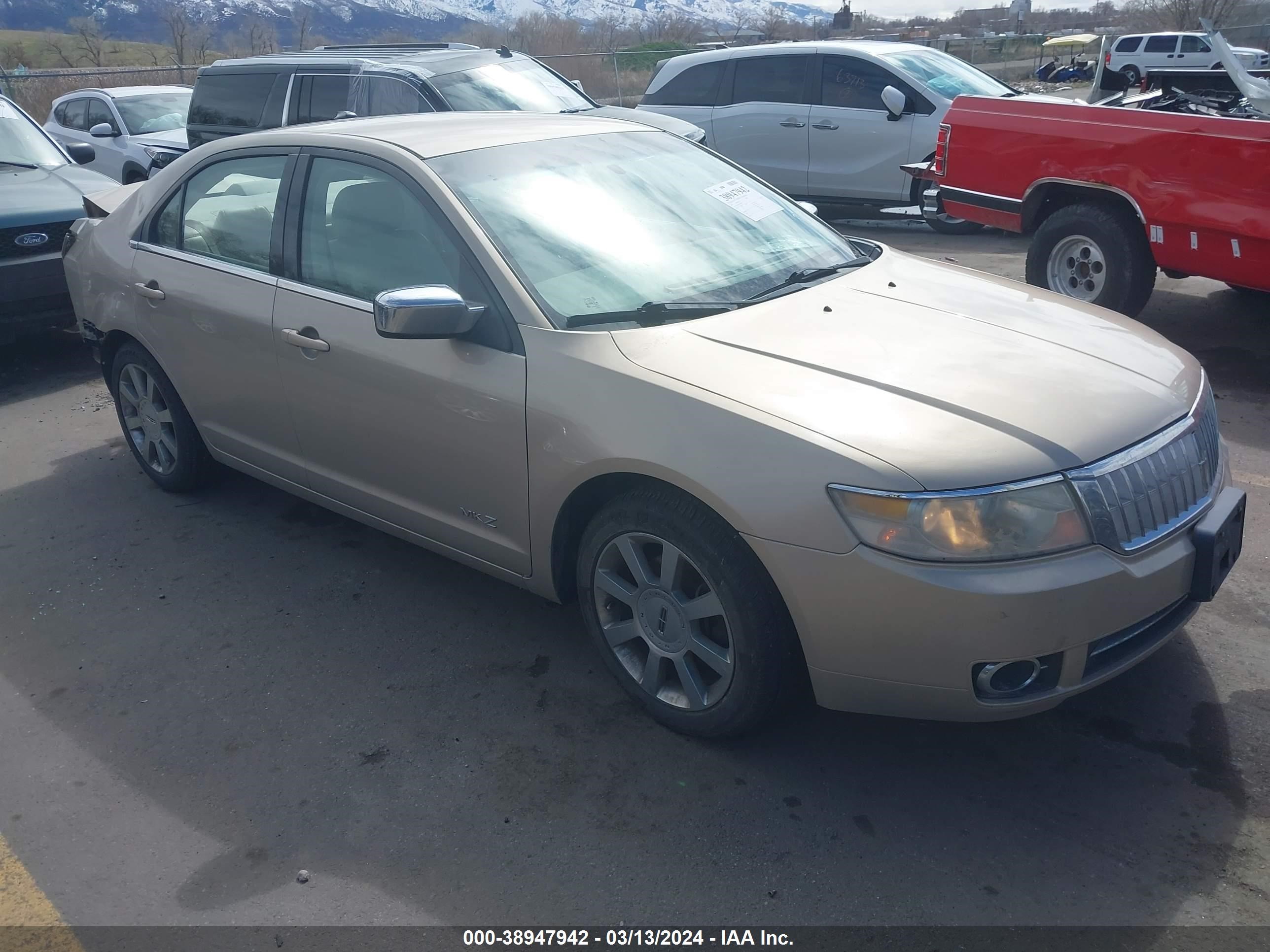 LINCOLN MKZ 2007 3lnhm26t87r669692