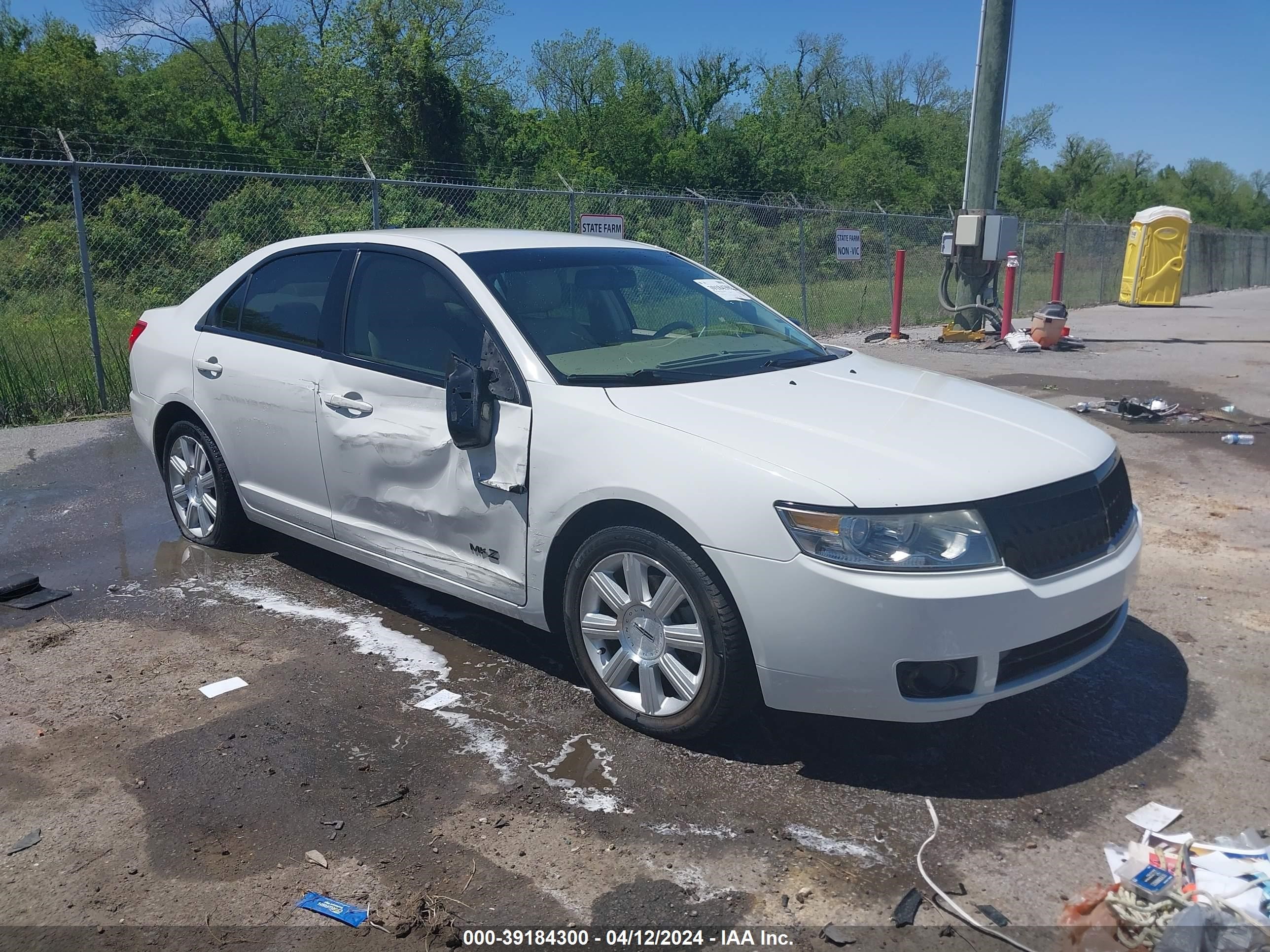 LINCOLN MKZ 2008 3lnhm26t88r631638