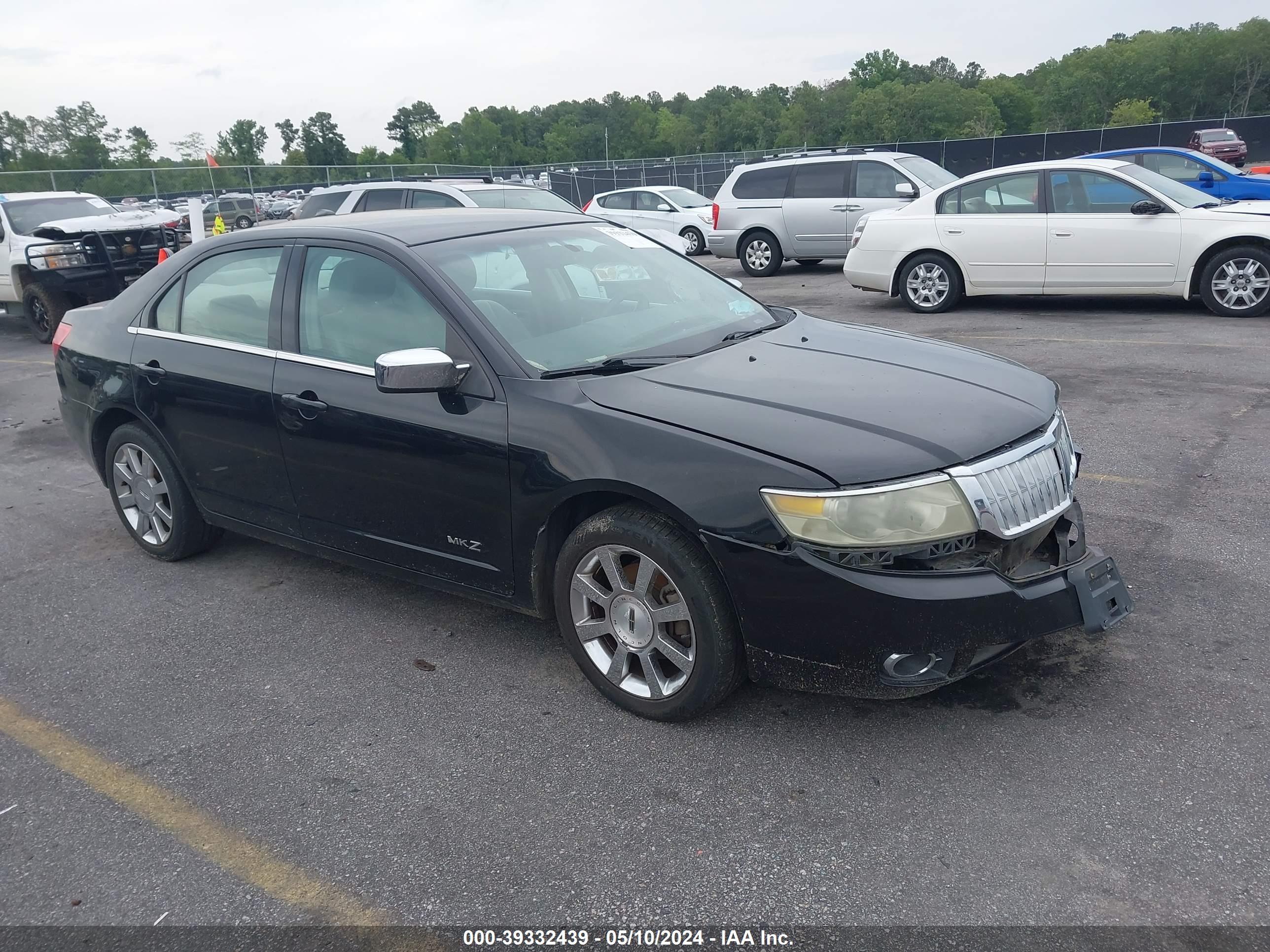 LINCOLN MKZ 2008 3lnhm26t98r657360