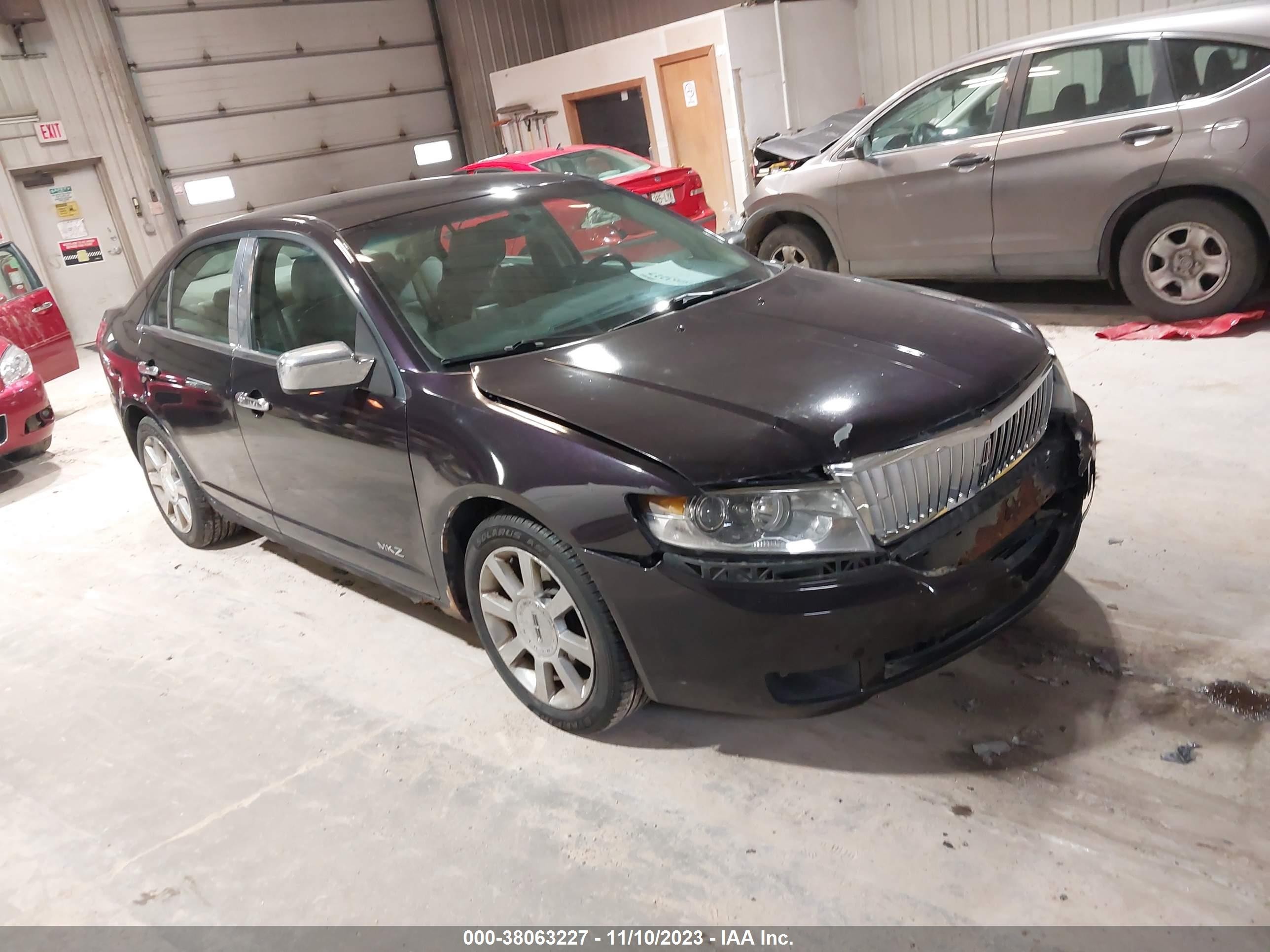 LINCOLN MKZ 2007 3lnhm26tx7r621076