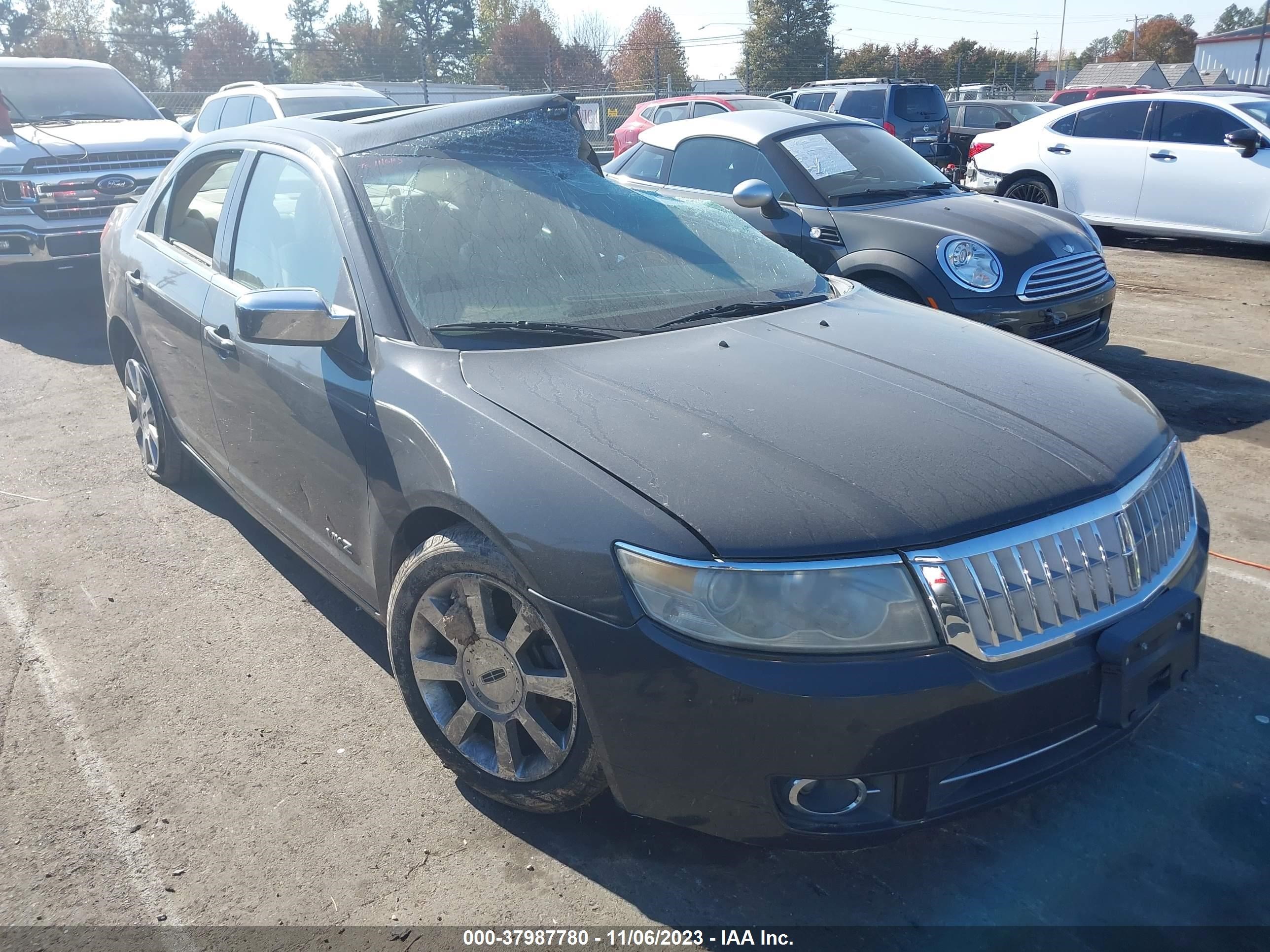 LINCOLN MKZ 2007 3lnhm26tx7r639965