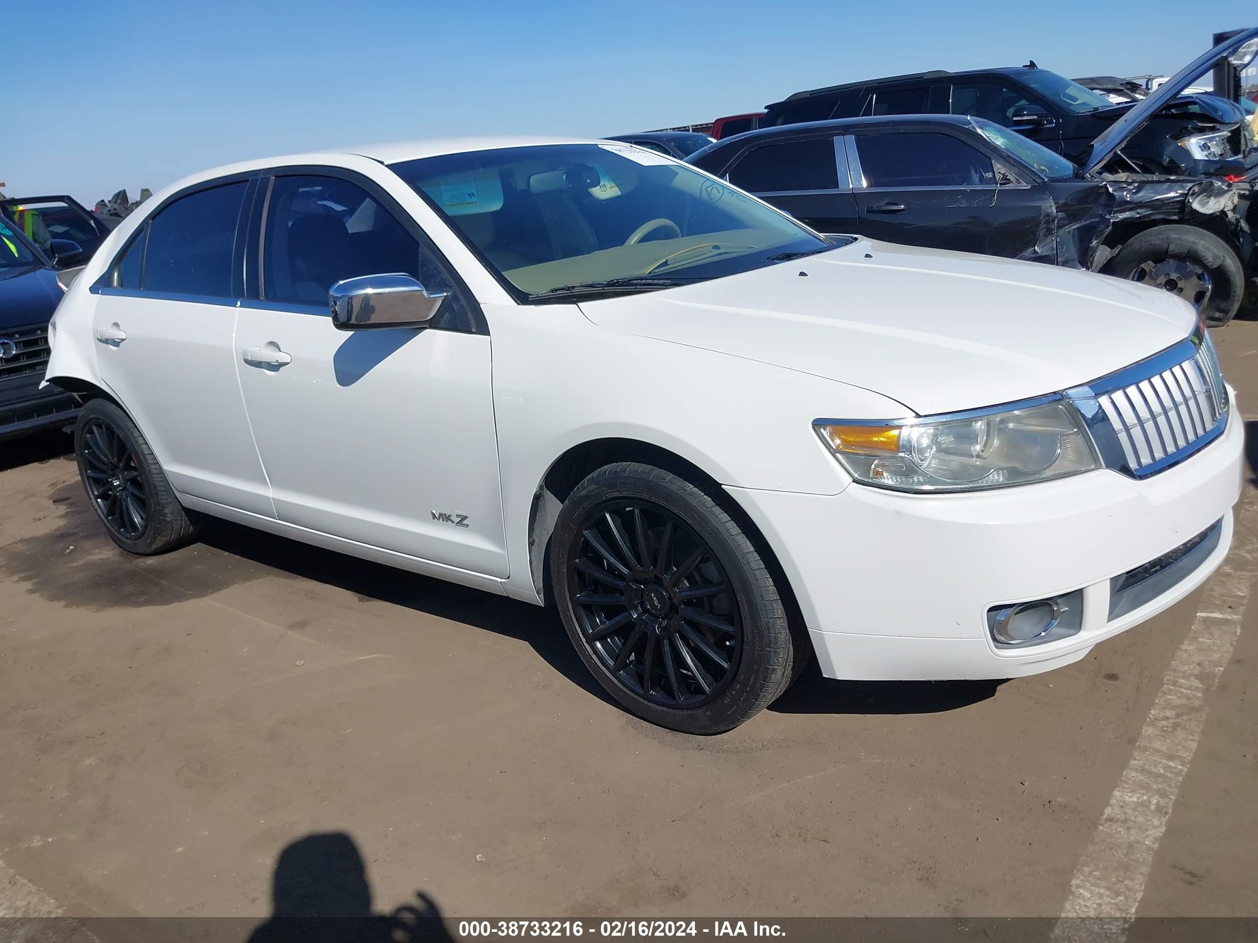 LINCOLN MKZ 2009 3lnhm26tx9r606290