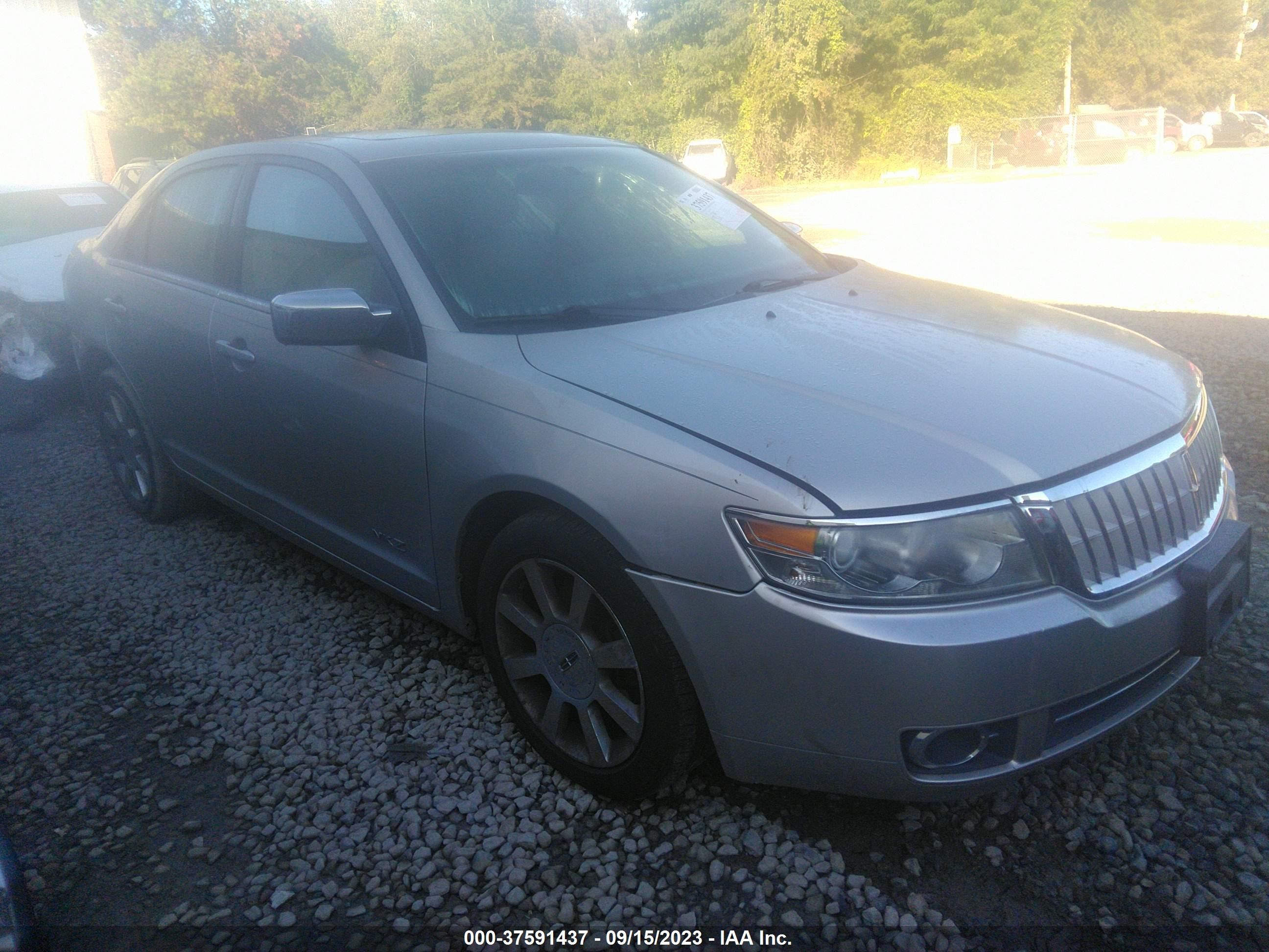 LINCOLN MKZ 2007 3lnhm28t07r610536