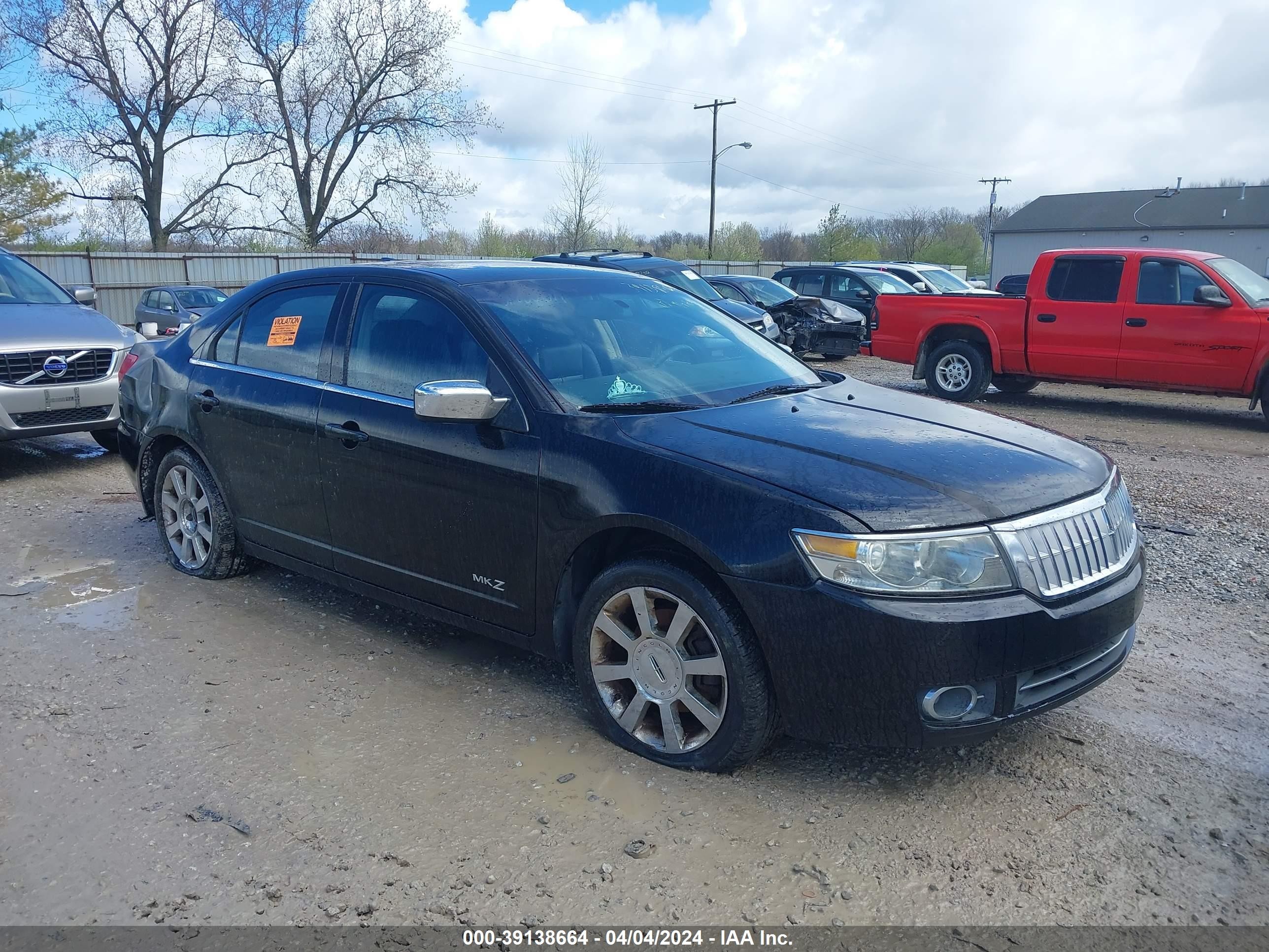 LINCOLN MKZ 2007 3lnhm28t07r629877