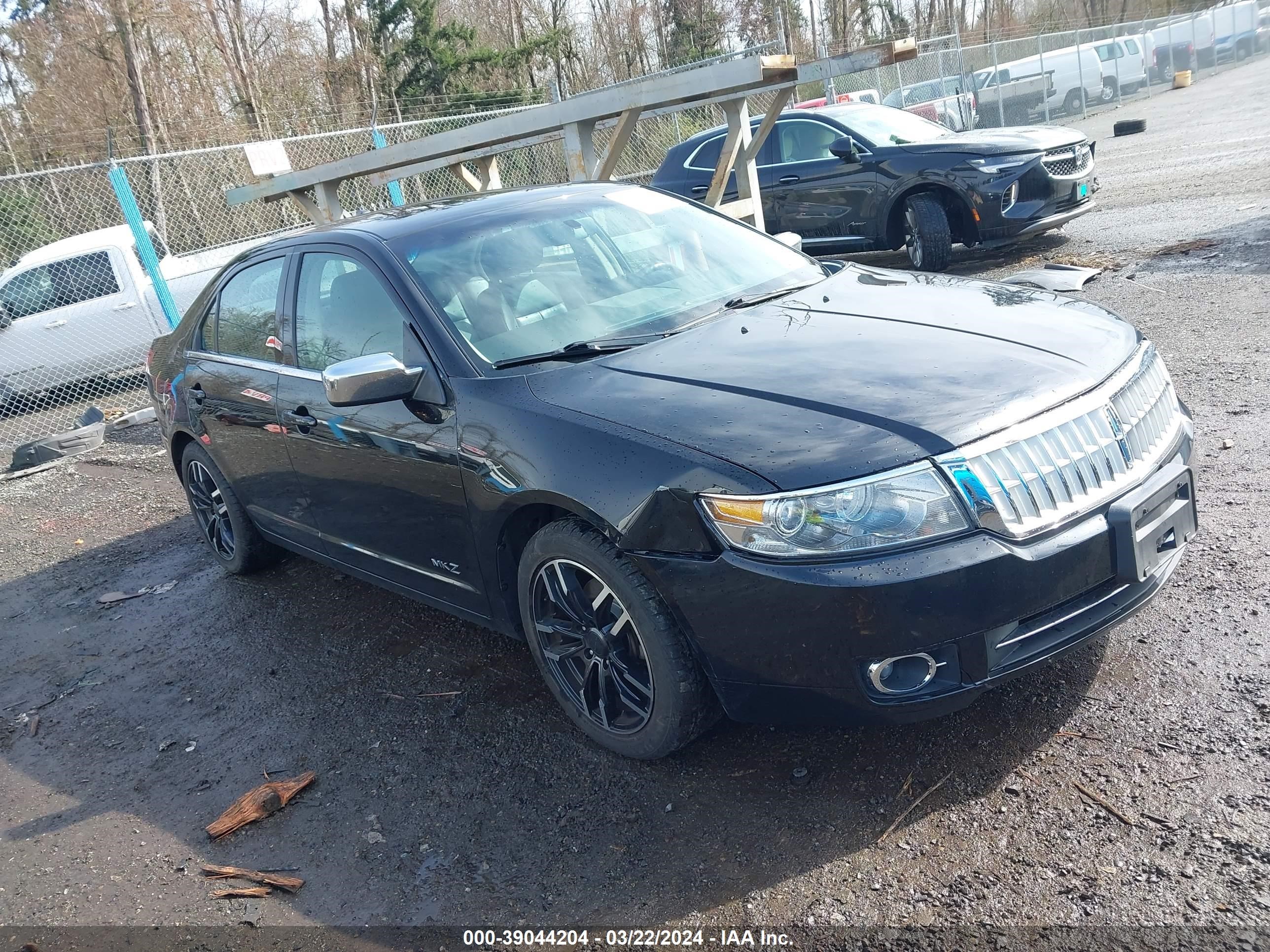 LINCOLN MKZ 2007 3lnhm28t07r631094