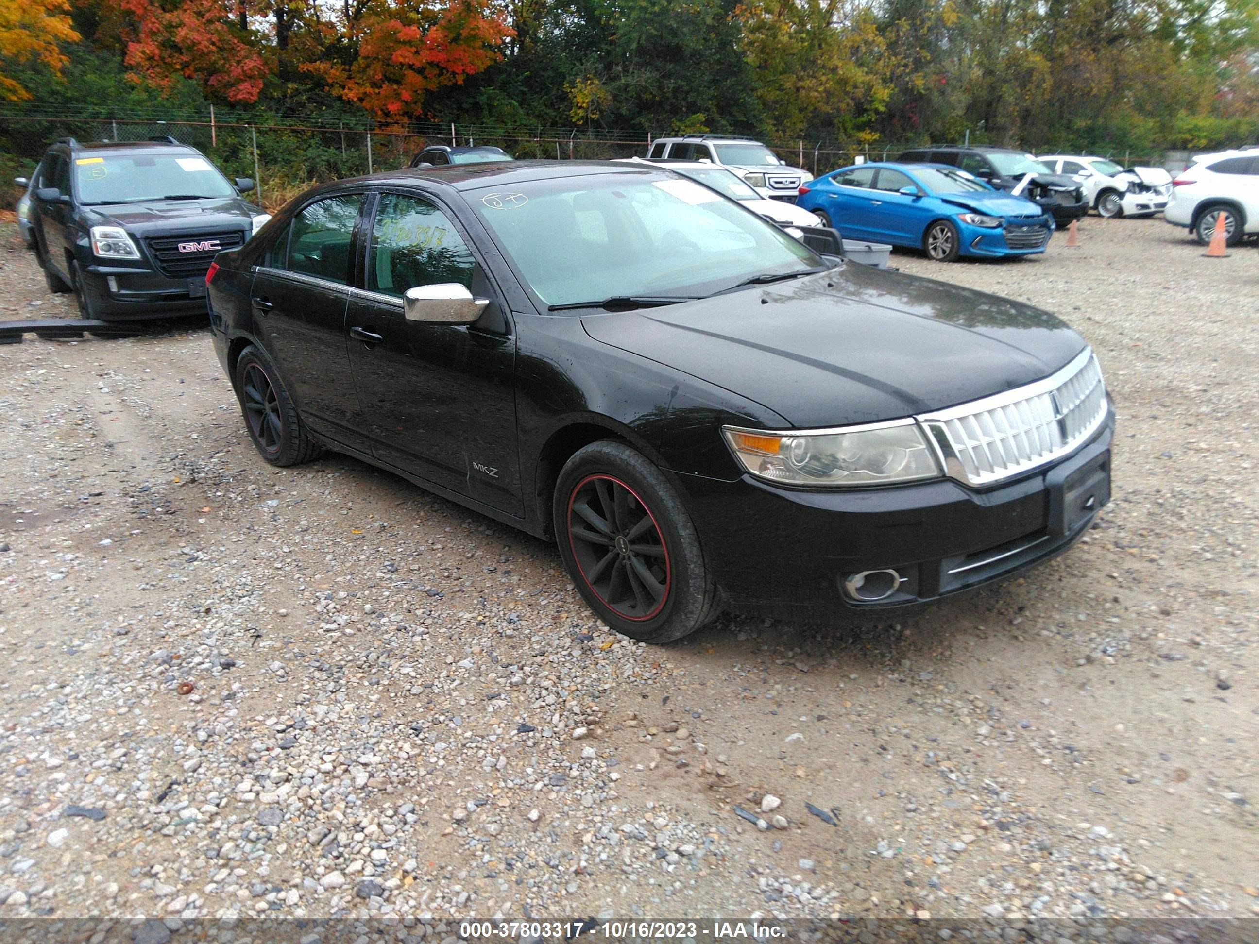 LINCOLN MKZ 2007 3lnhm28t27r616600