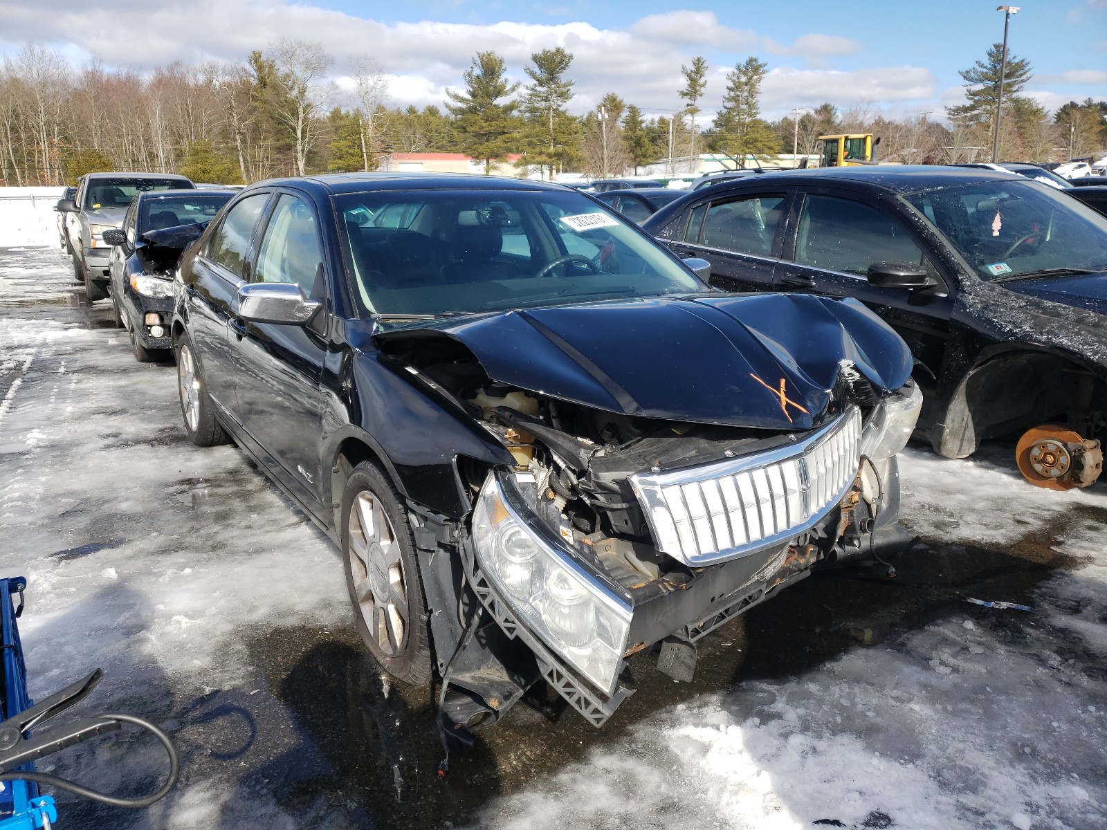 LINCOLN MKZ 2008 3lnhm28t28r611799