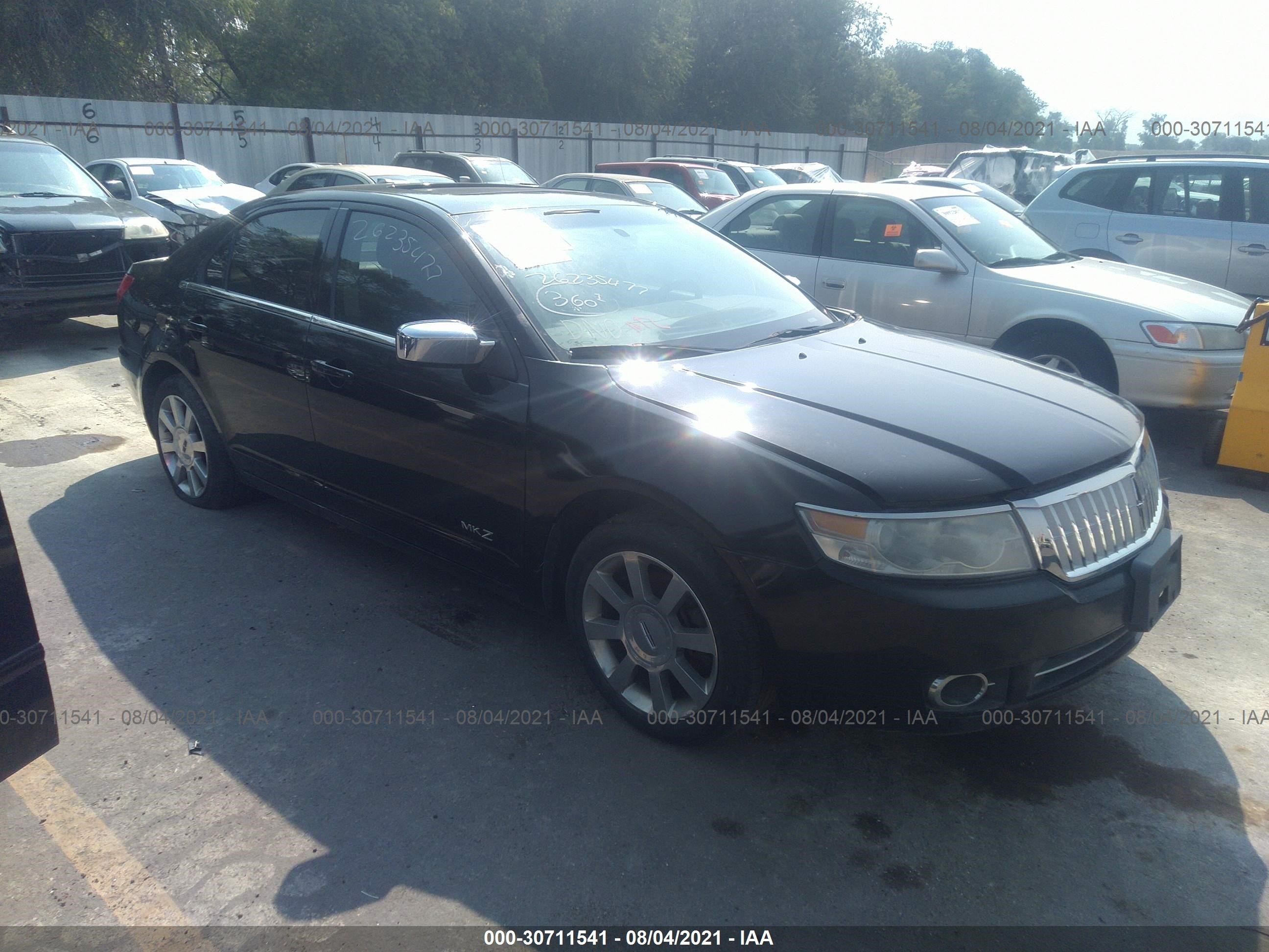 LINCOLN MKZ 2008 3lnhm28t38r645010