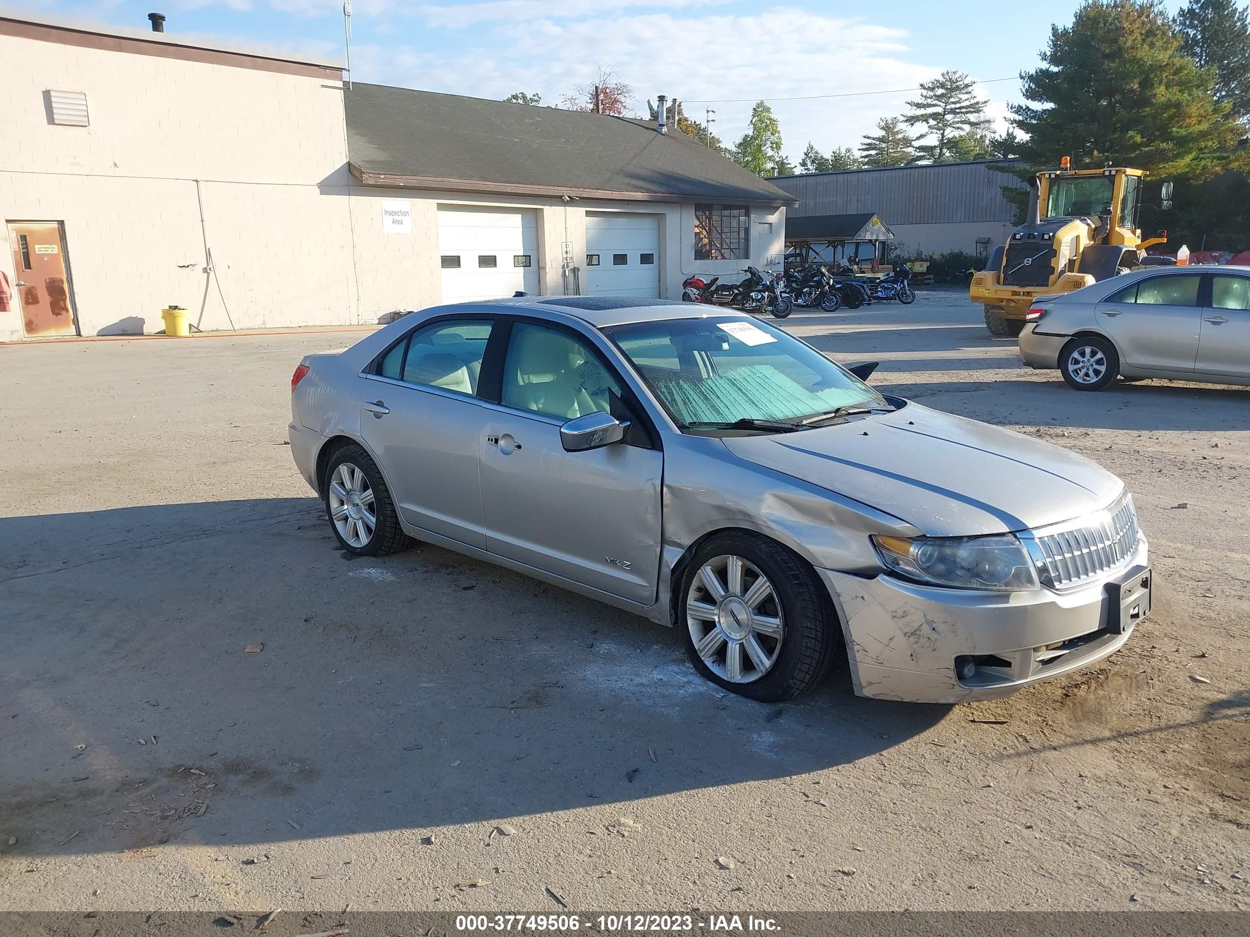 LINCOLN MKZ 2007 3lnhm28t47r625265