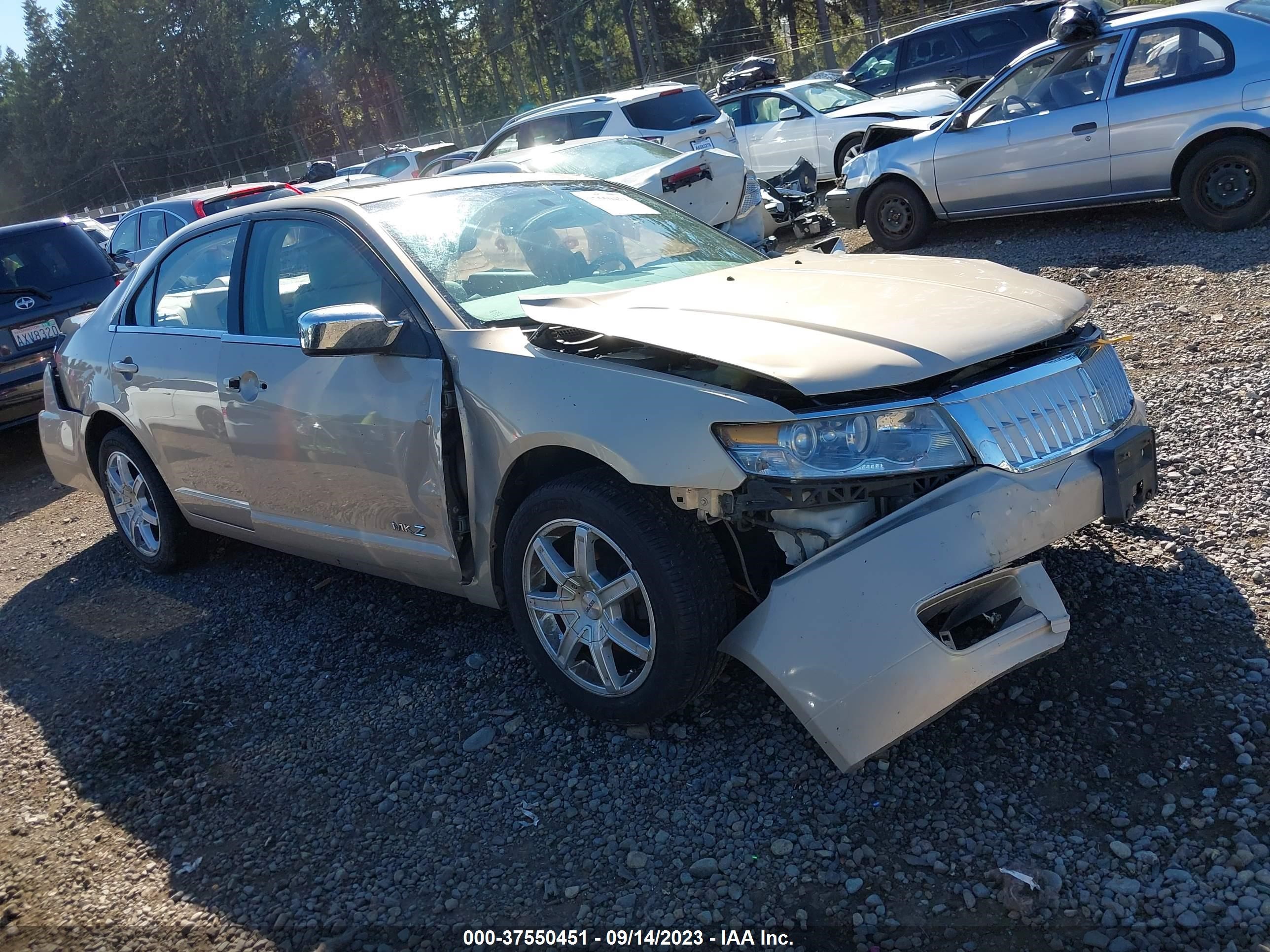 LINCOLN MKZ 2007 3lnhm28t57r631091