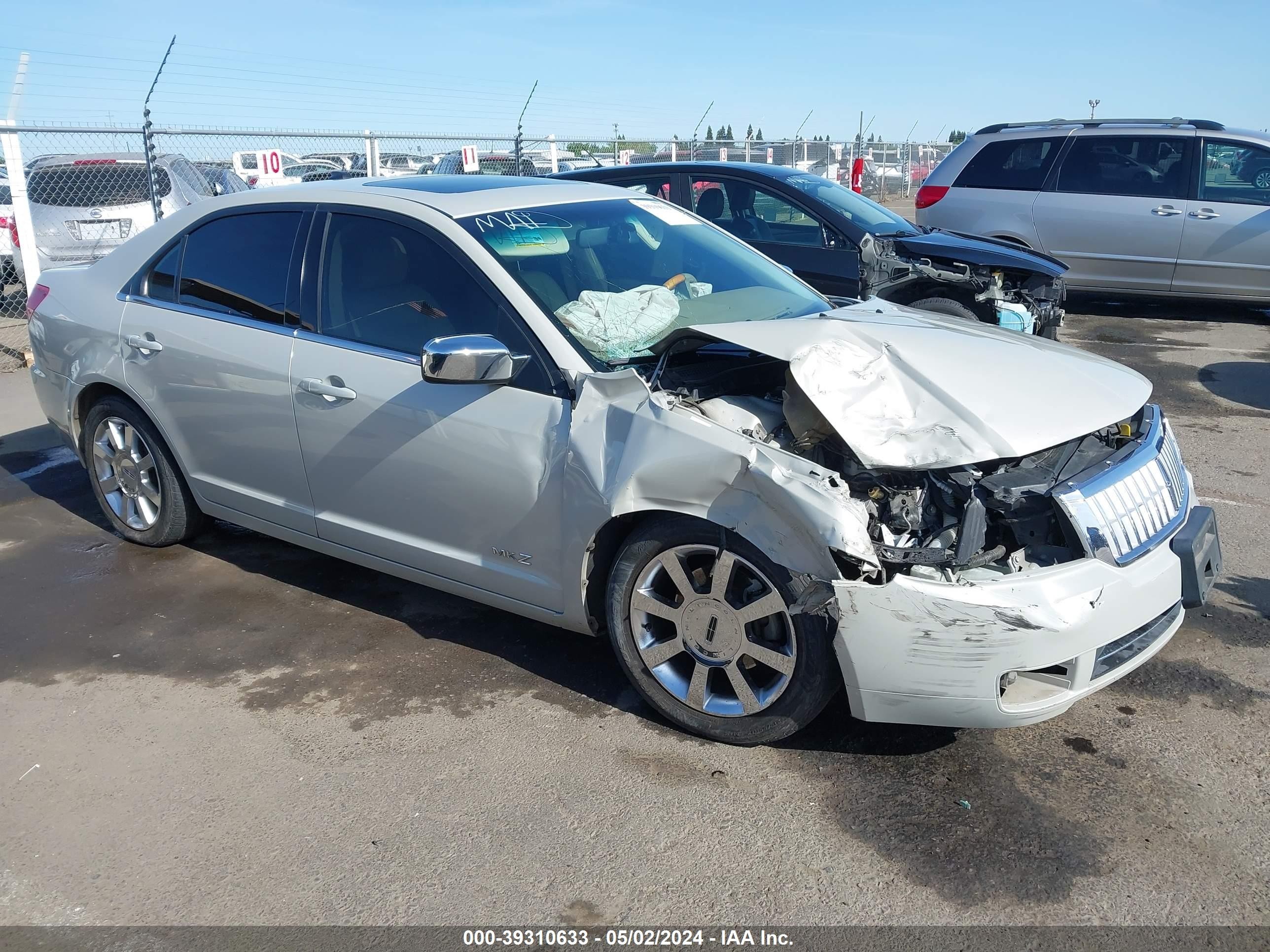 LINCOLN MKZ 2007 3lnhm28t57r645976