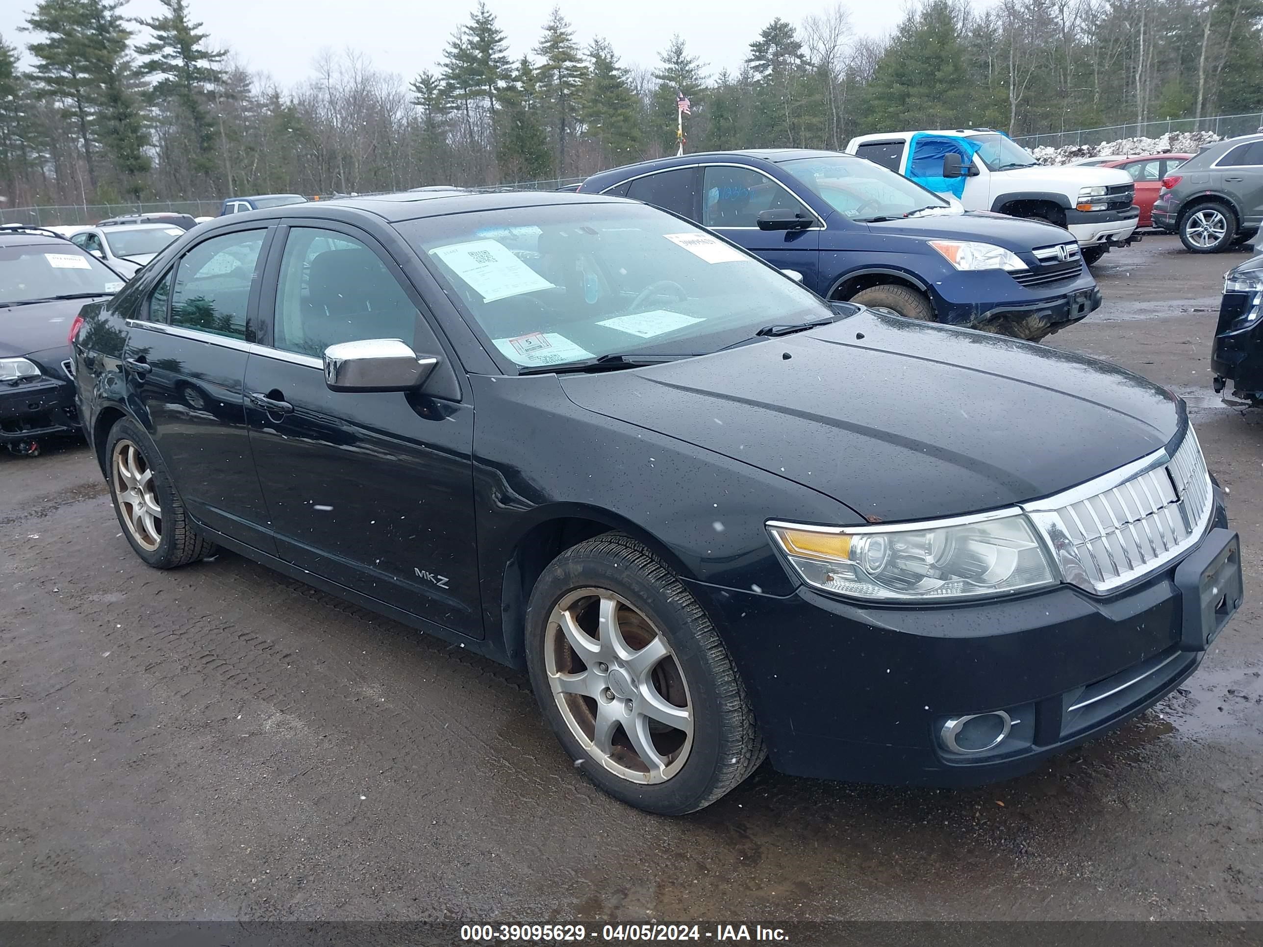 LINCOLN MKZ 2008 3lnhm28t68r637645