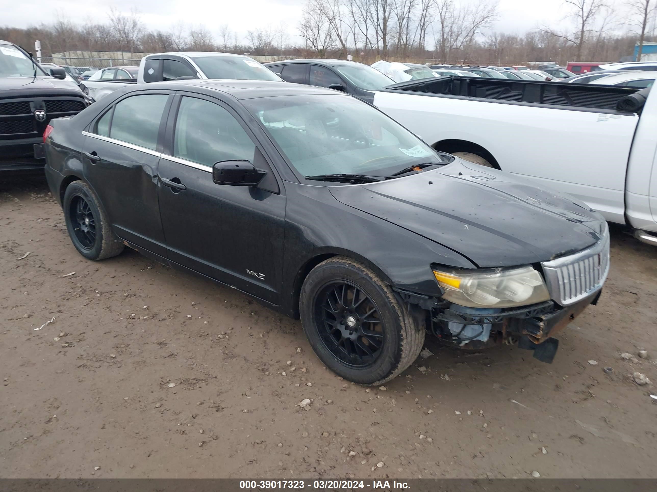 LINCOLN MKZ 2007 3lnhm28t87r628346