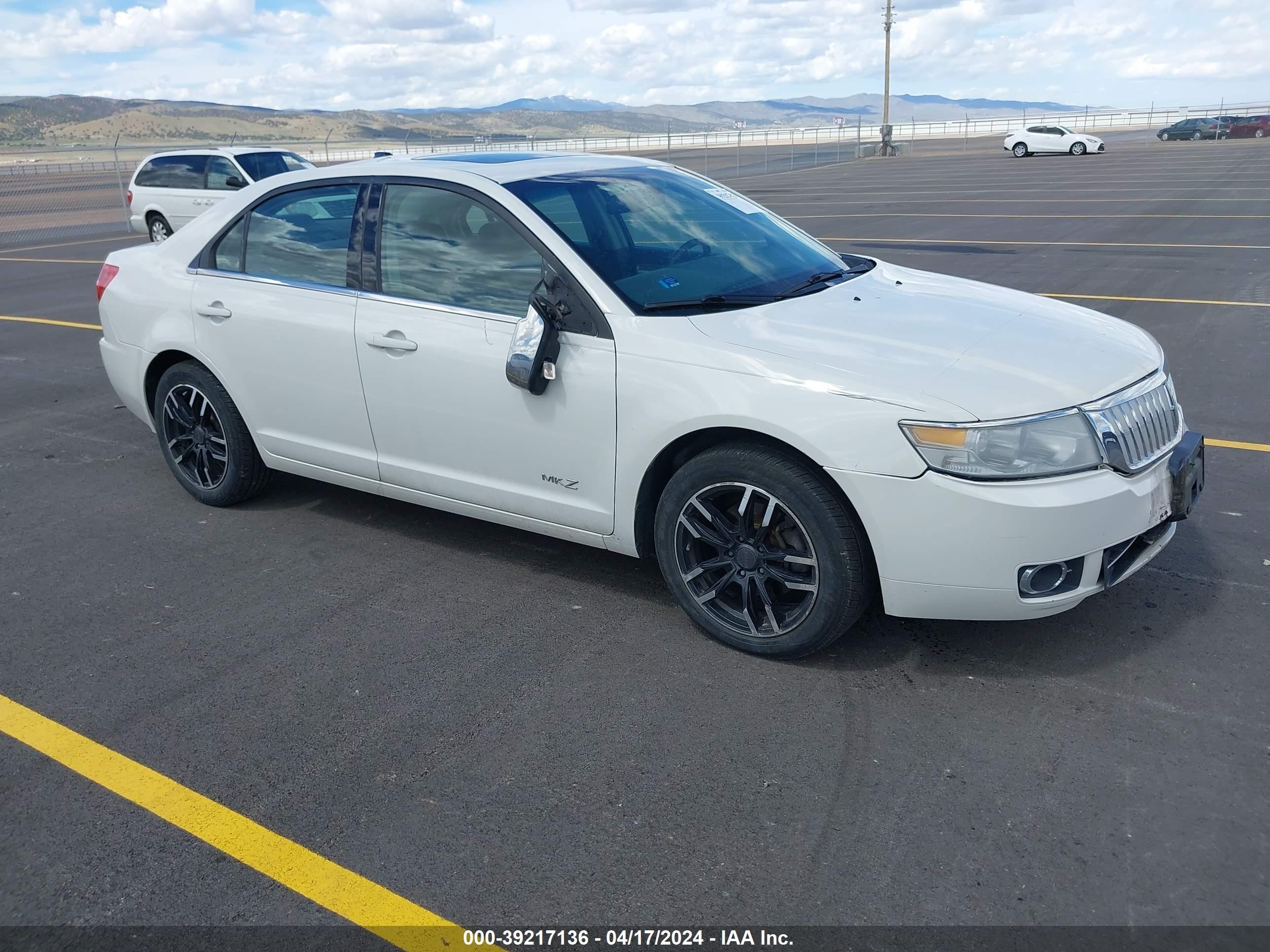 LINCOLN MKZ 2008 3lnhm28t88r601987