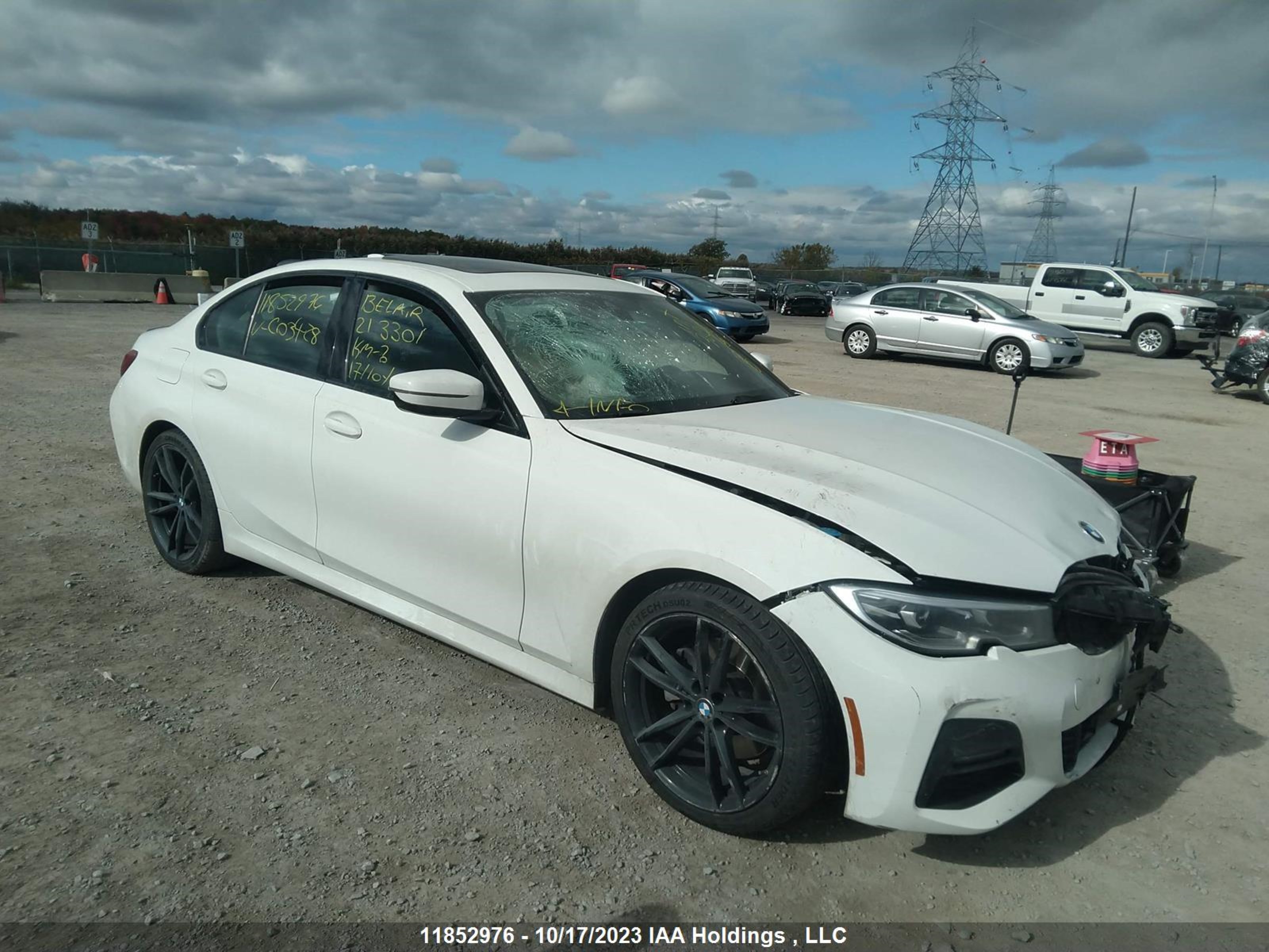 BMW 3ER 2021 3mw5r7j05m8c03428