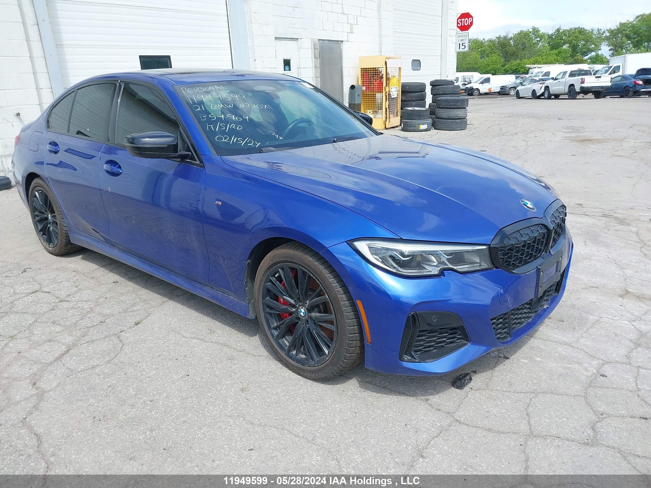 BMW 3ER 2021 3mw5u9j0xm8b54964