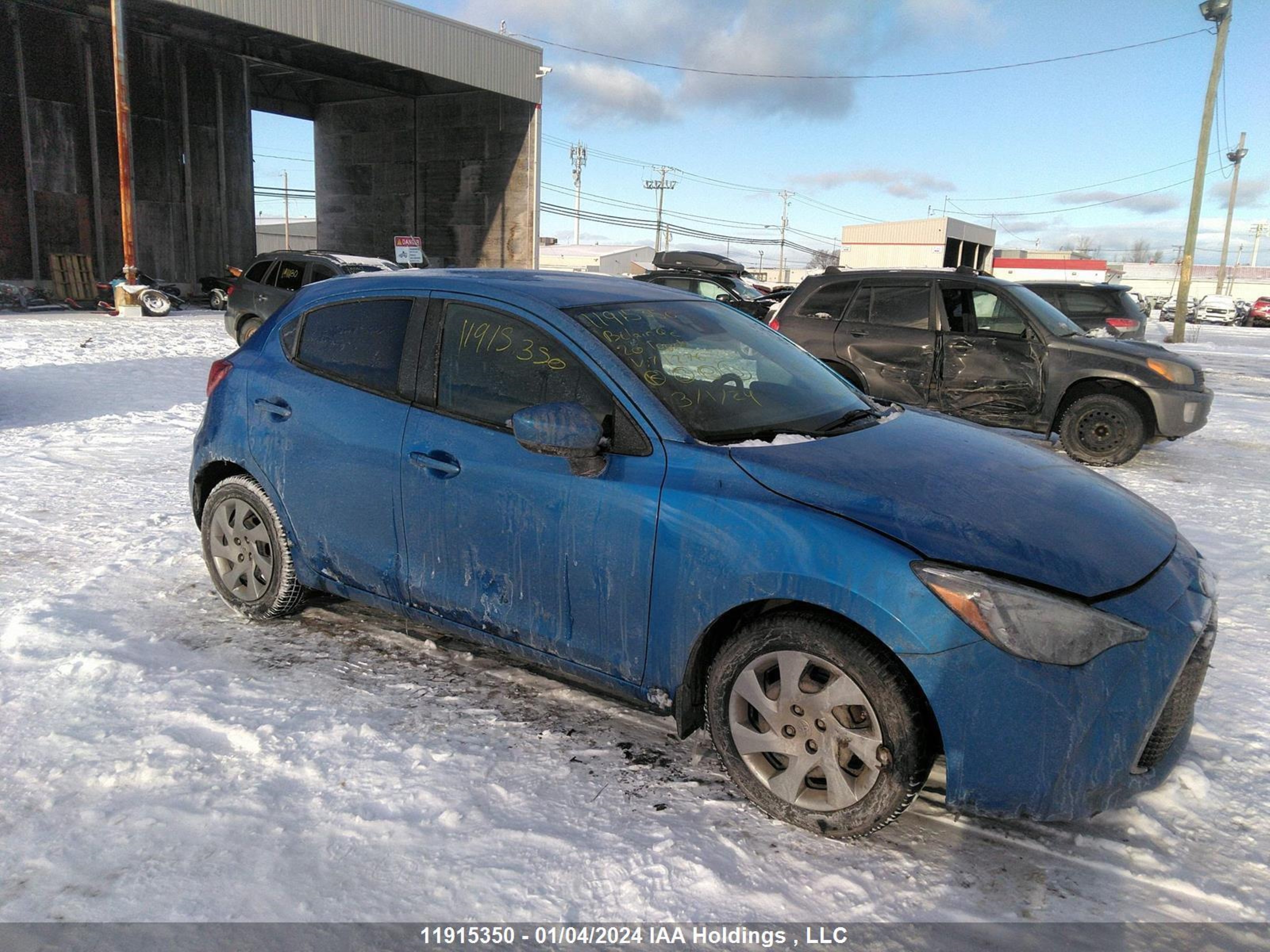 TOYOTA YARIS 2020 3mydlbjv9ly712761