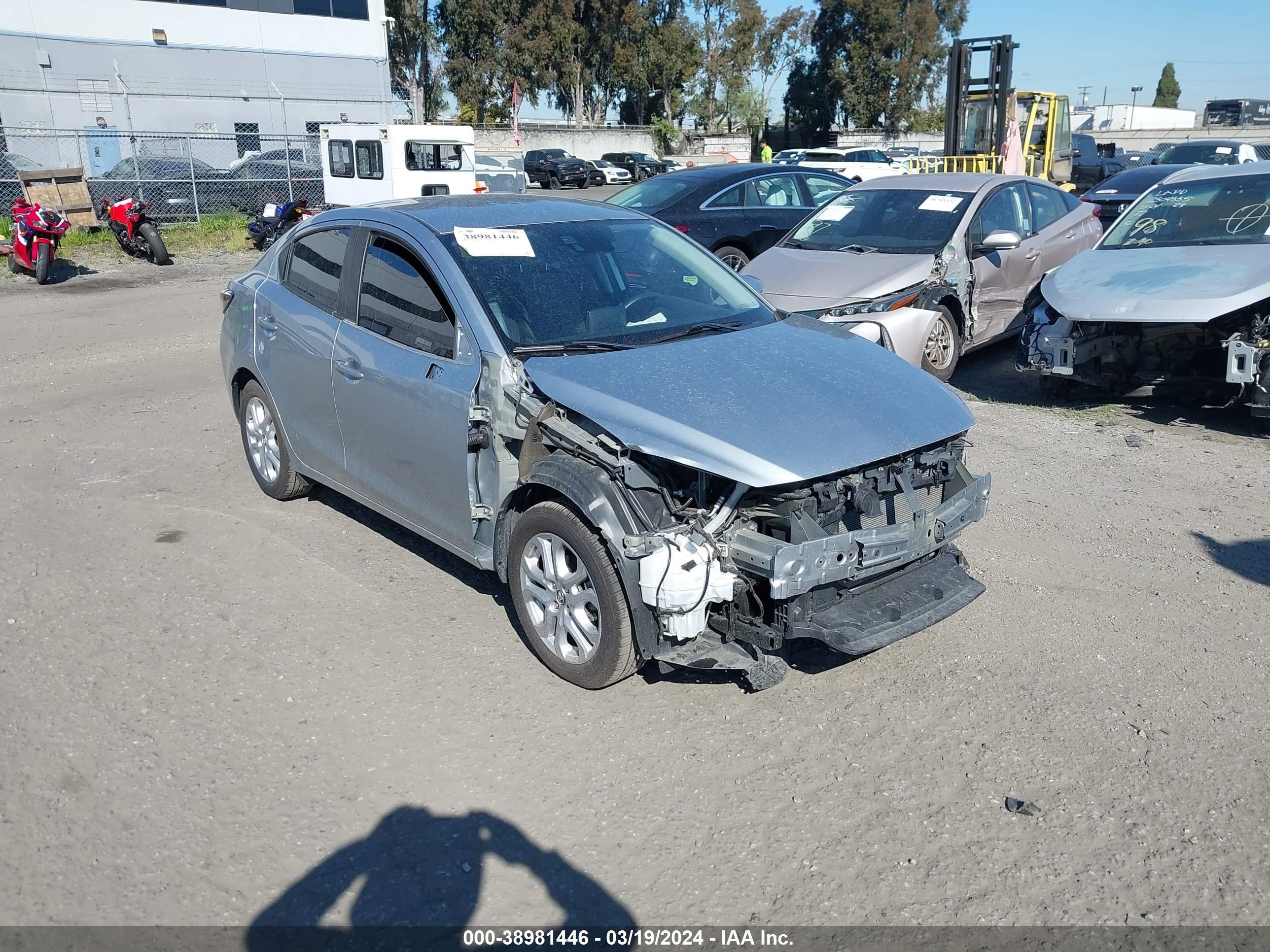 TOYOTA YARIS 2018 3mydlbyv5jy308472