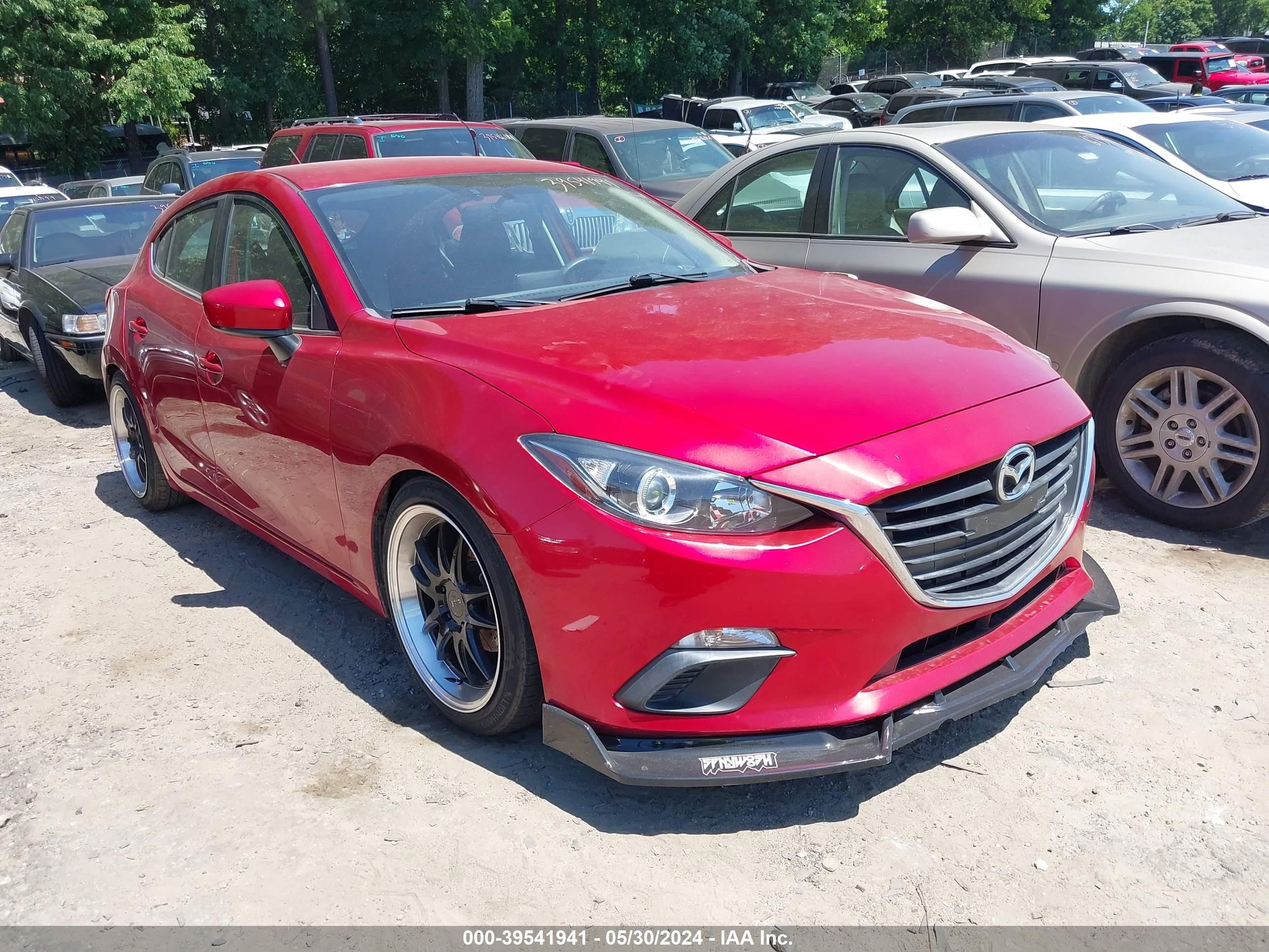 MAZDA 3 2016 3mzbm1k71gm261249