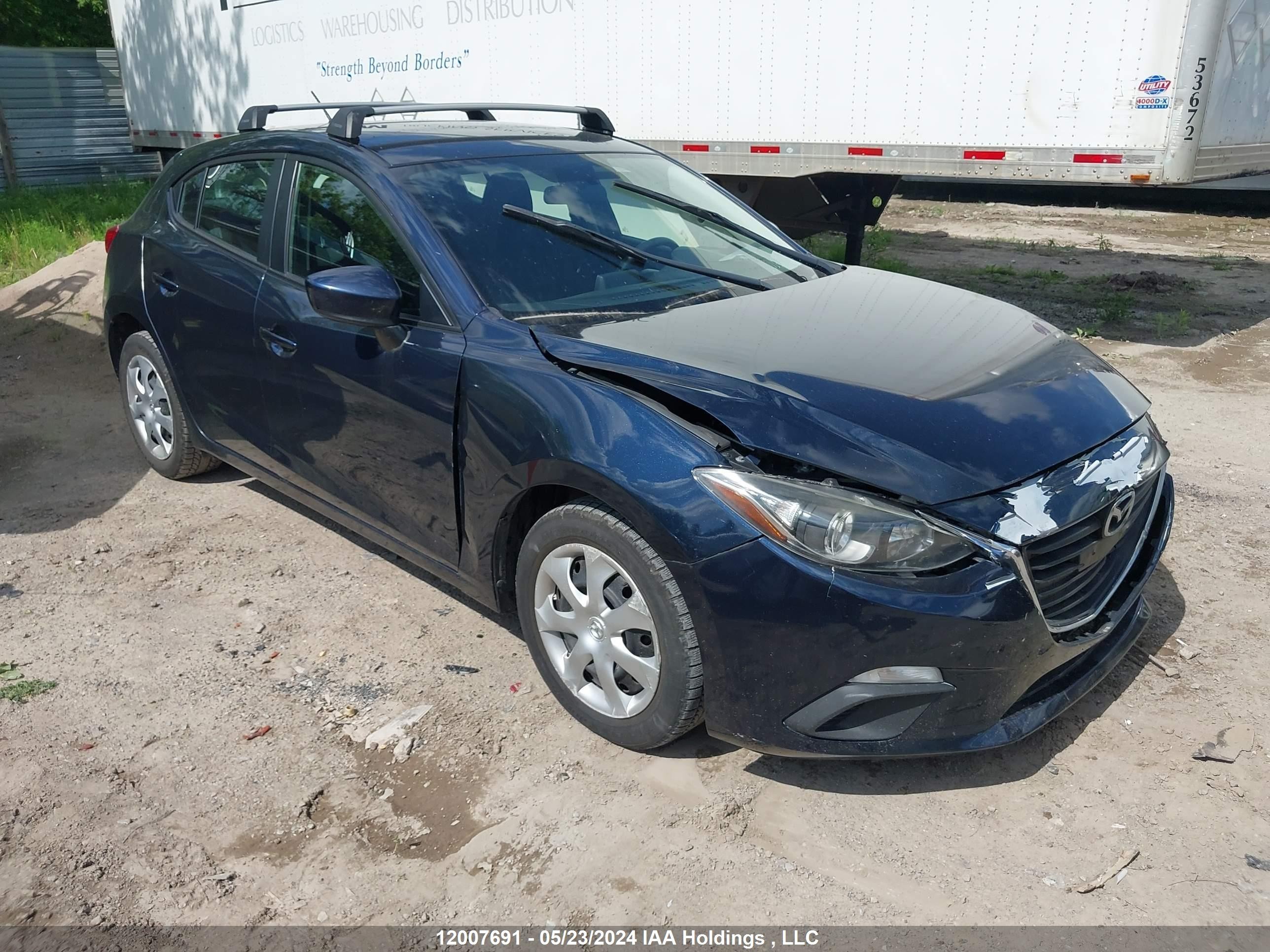 MAZDA 3 2015 3mzbm1k75fm193990