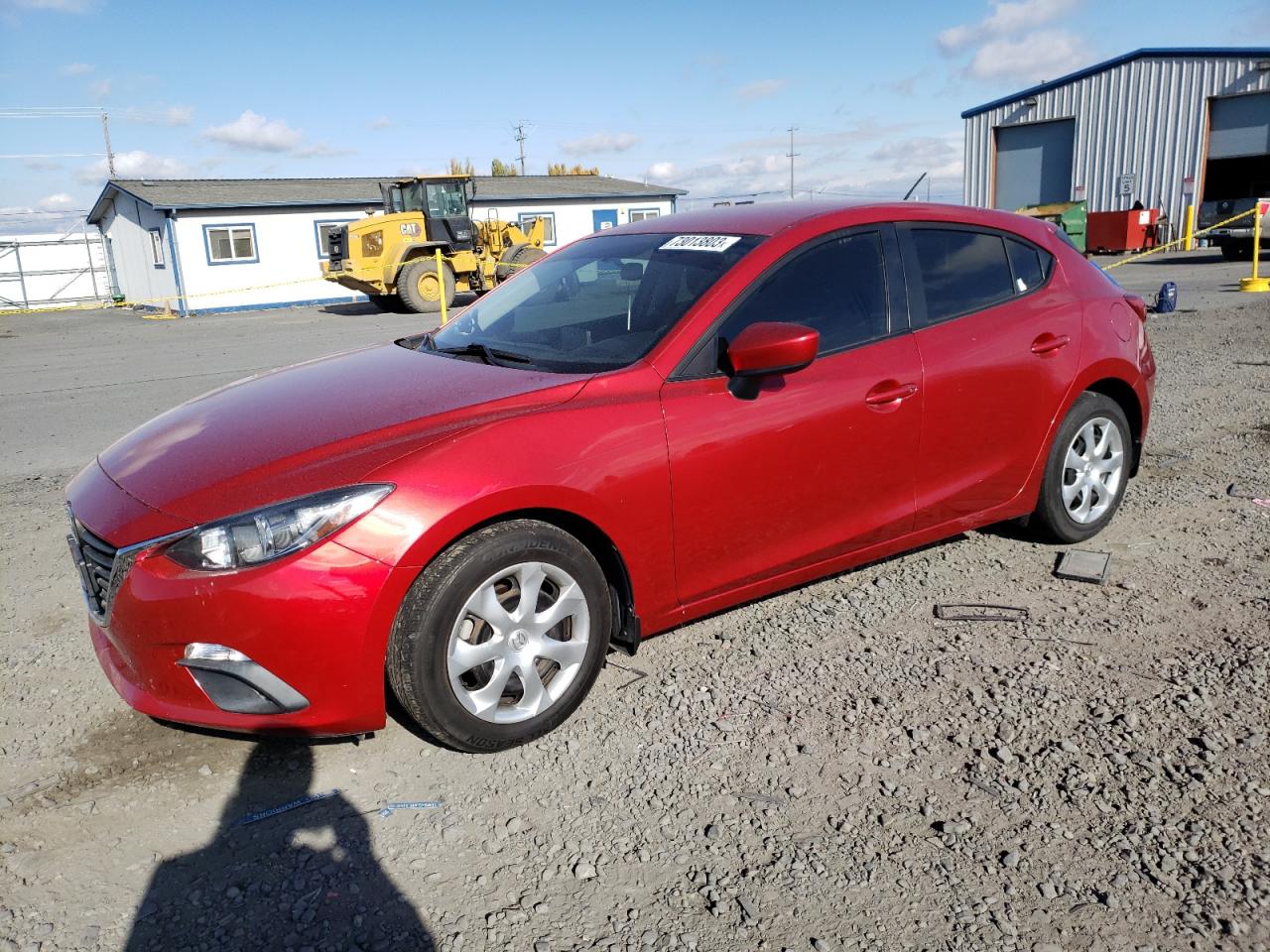 MAZDA 3 2015 3mzbm1k78fm207977