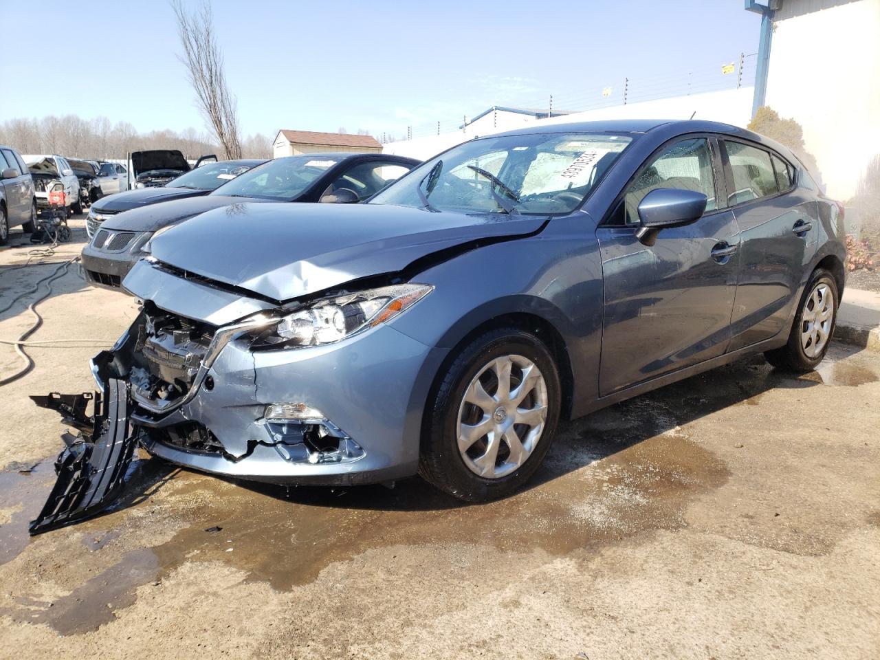 MAZDA 3 2015 3mzbm1k78fm235228