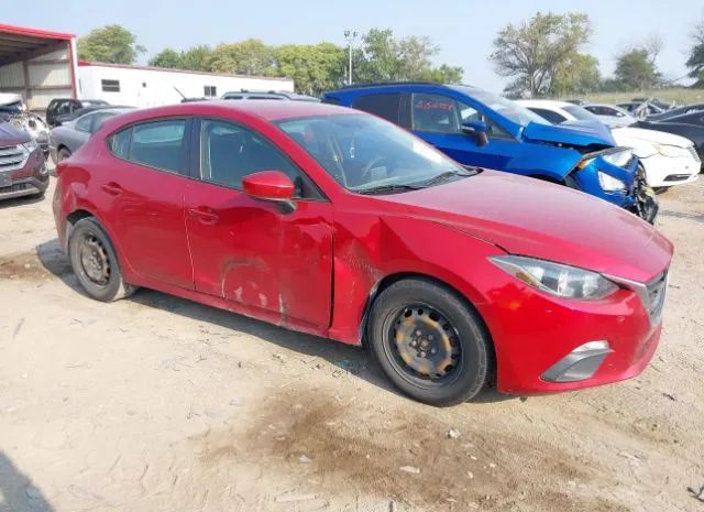 MAZDA 3 2015 3mzbm1k79fm191384