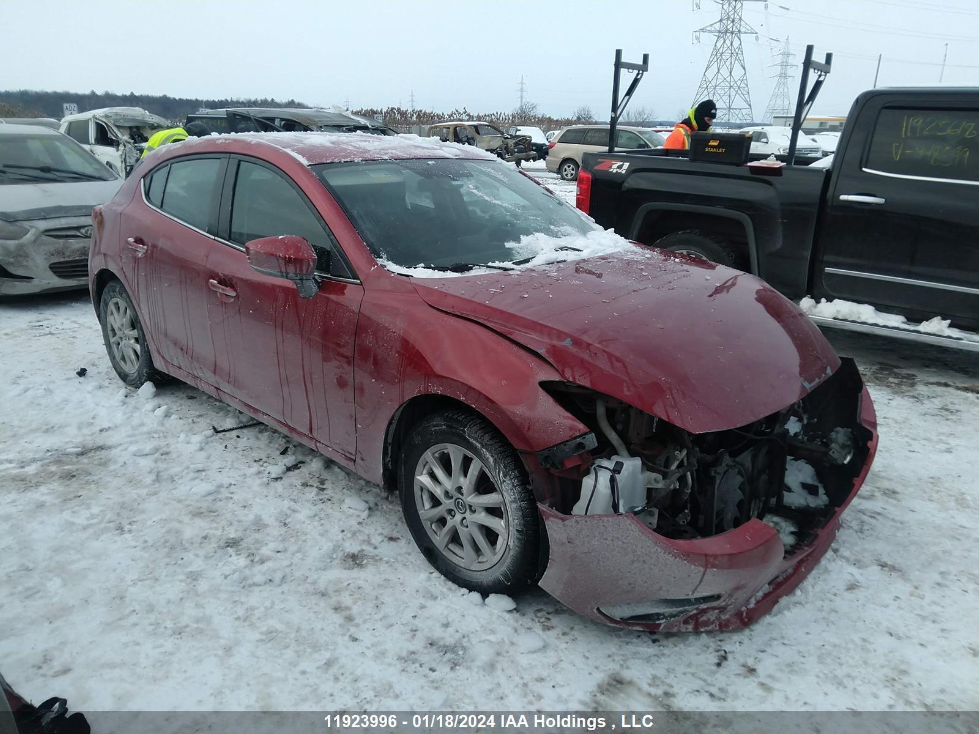 MAZDA 3 2016 3mzbm1l71gm282553