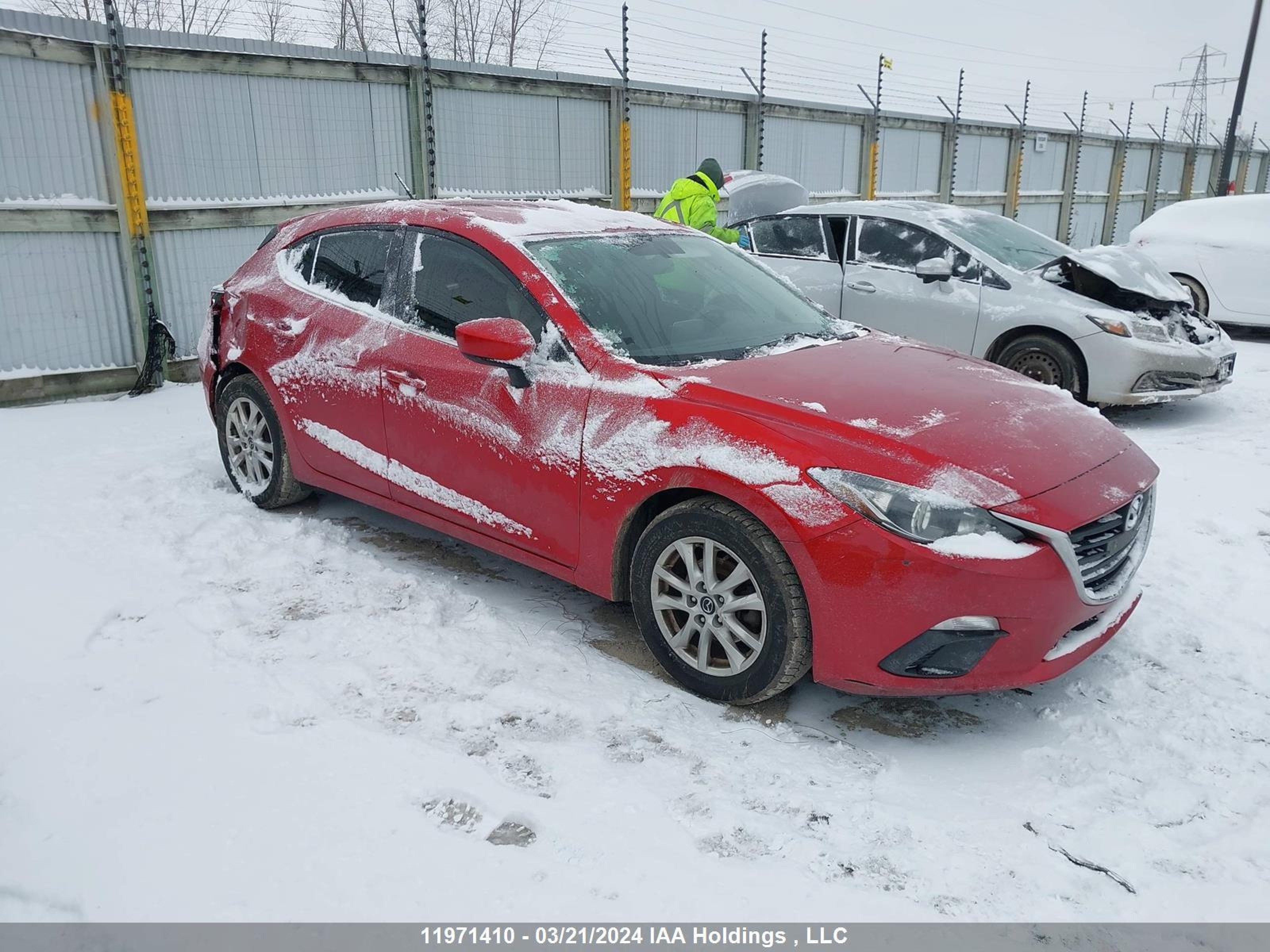 MAZDA 3 2015 3mzbm1l73fm131924