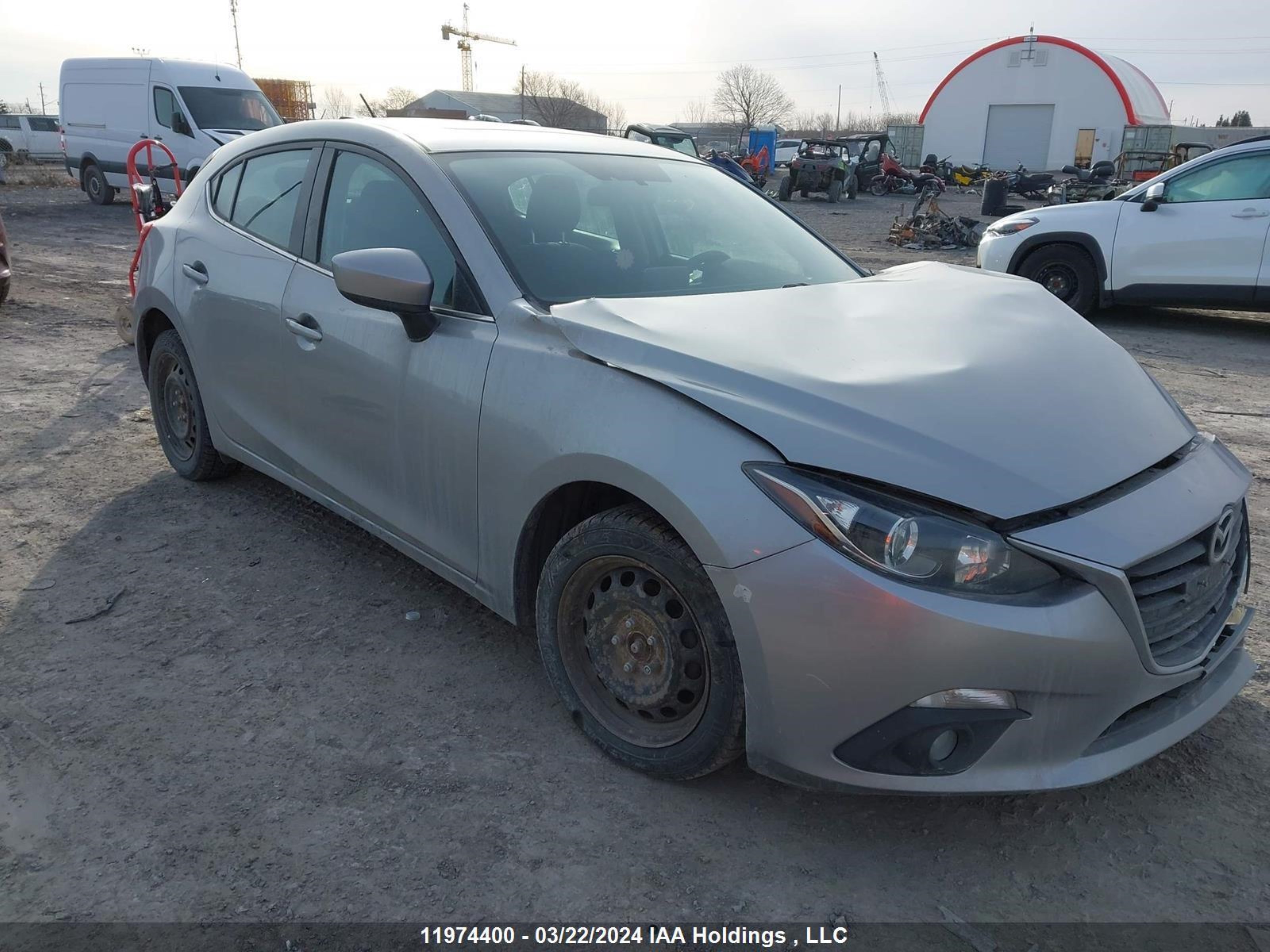 MAZDA 3 2015 3mzbm1l74fm221406