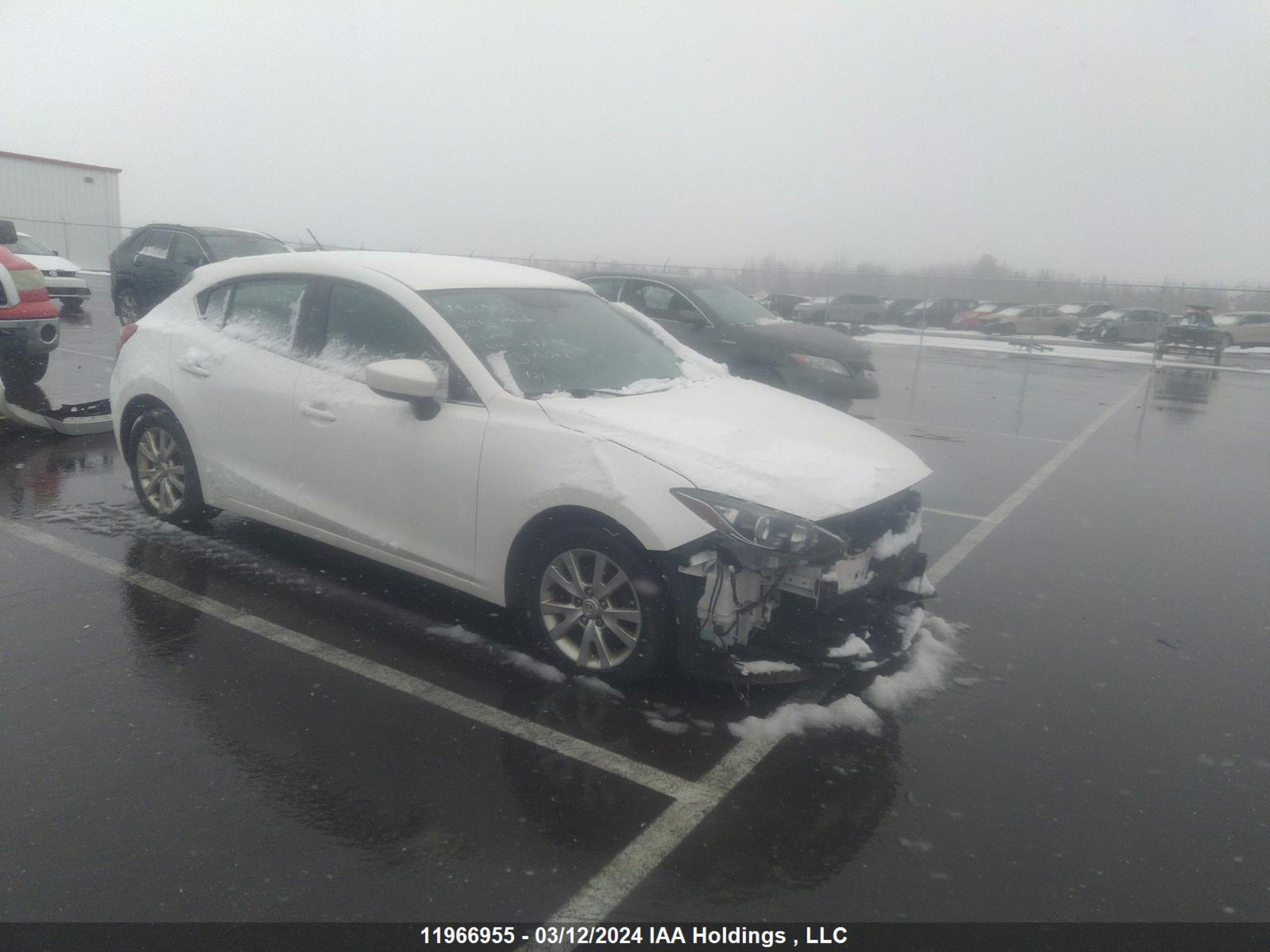 MAZDA 3 2015 3mzbm1l74fm233006