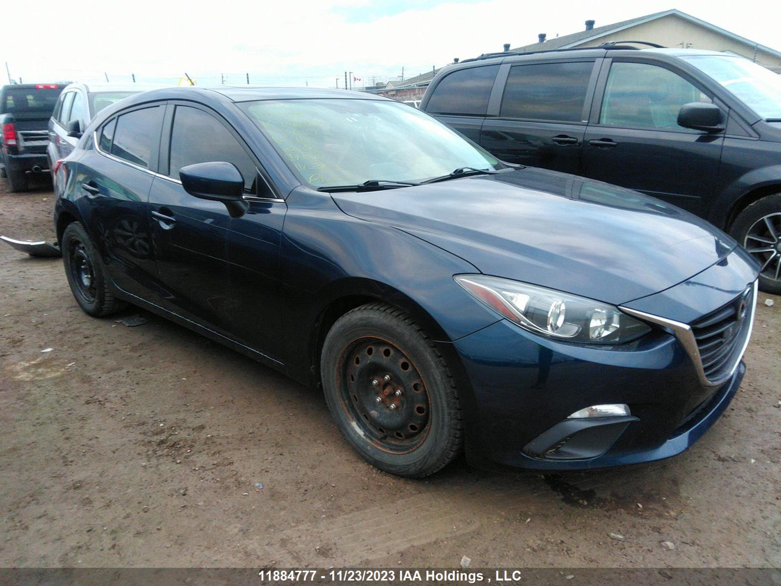 MAZDA 3 2016 3mzbm1l74gm245352