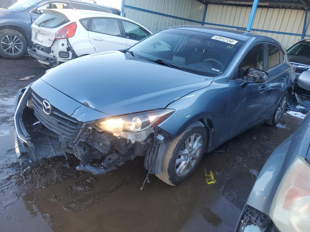 MAZDA 3 2015 3mzbm1l75fm151074