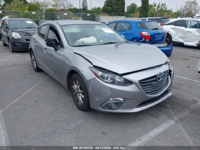 MAZDA 3 2015 3mzbm1l75fm155206