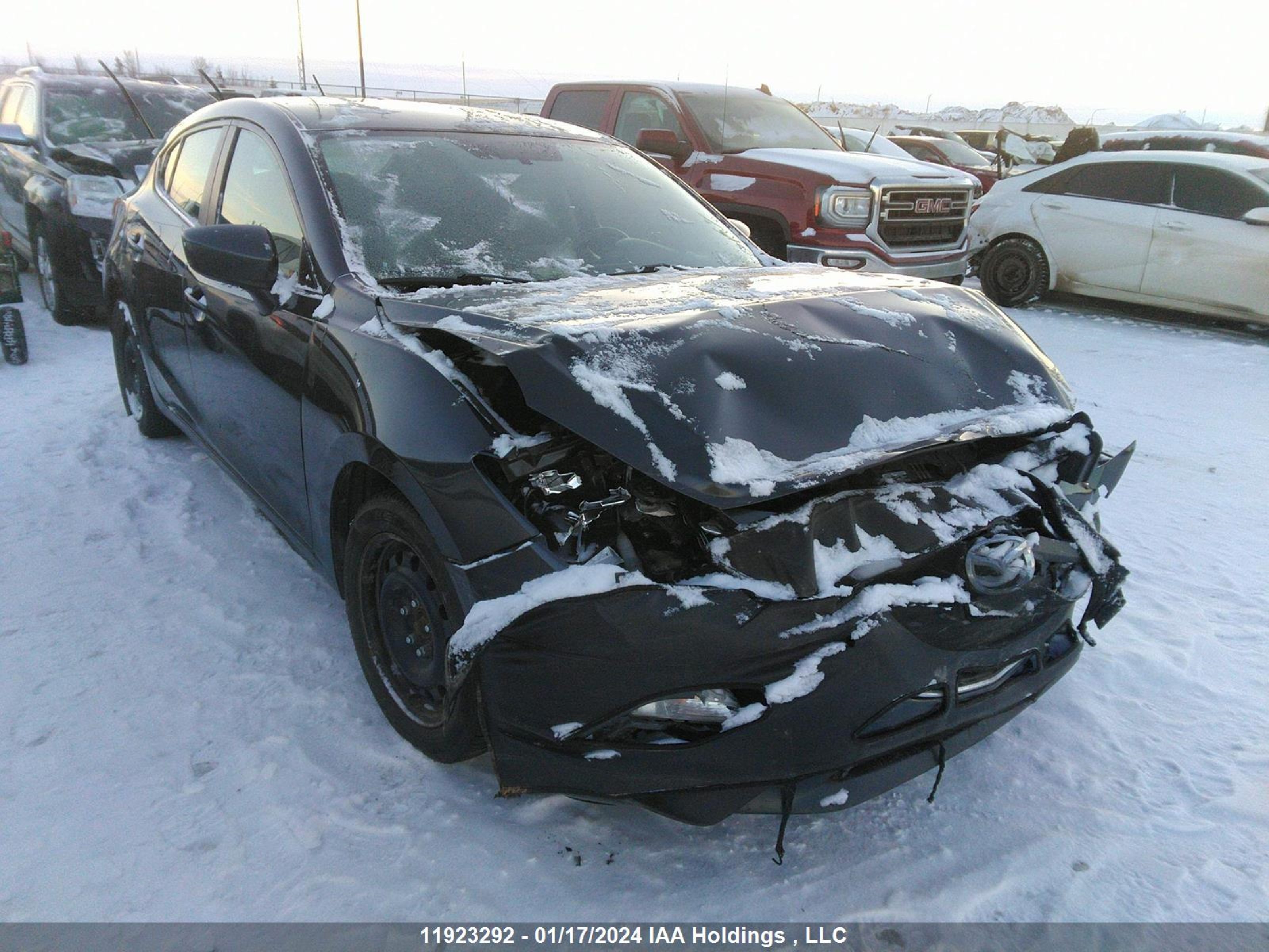 MAZDA 3 2015 3mzbm1l75fm227571