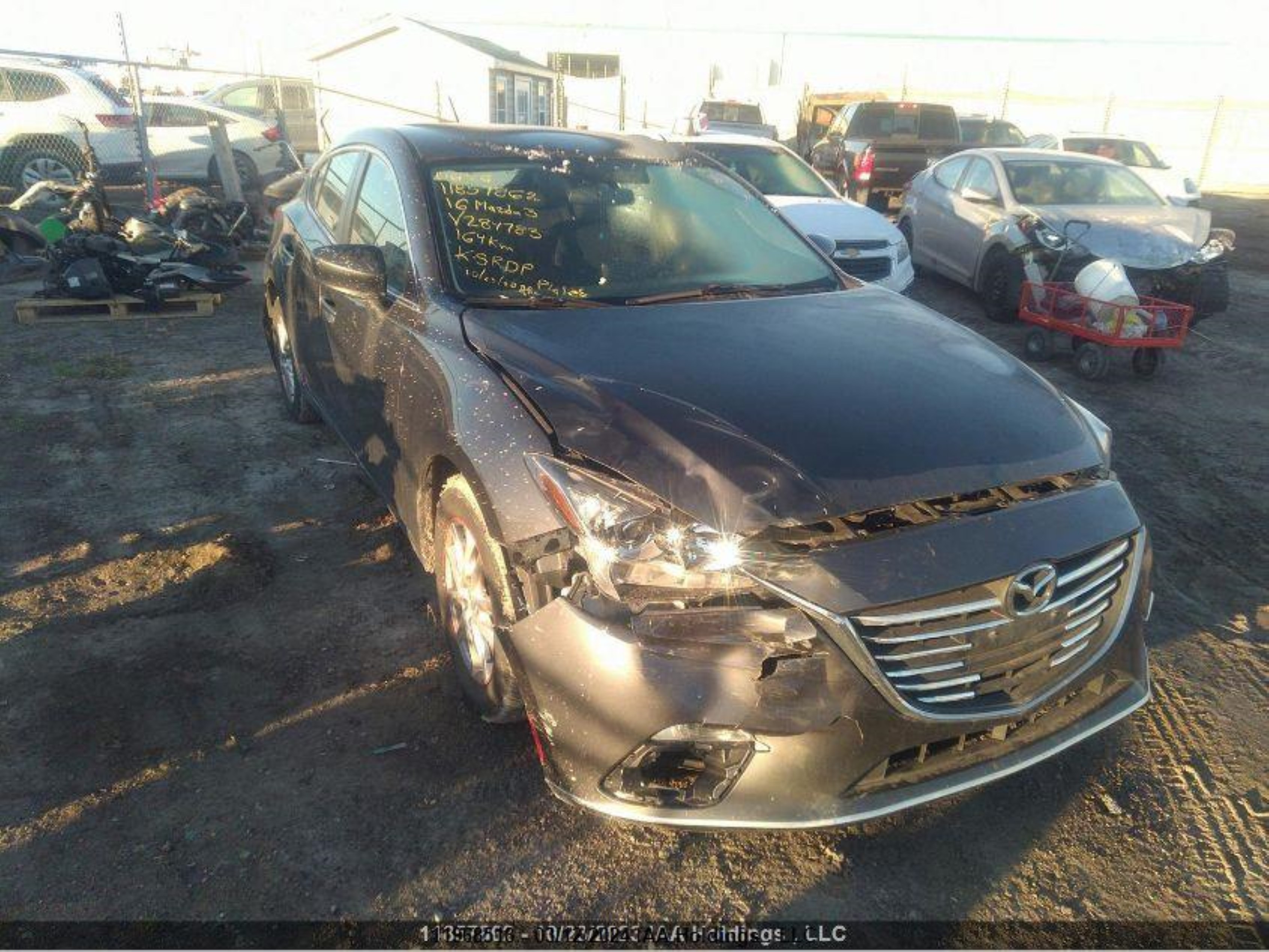 MAZDA 3 2016 3mzbm1l76gm284783