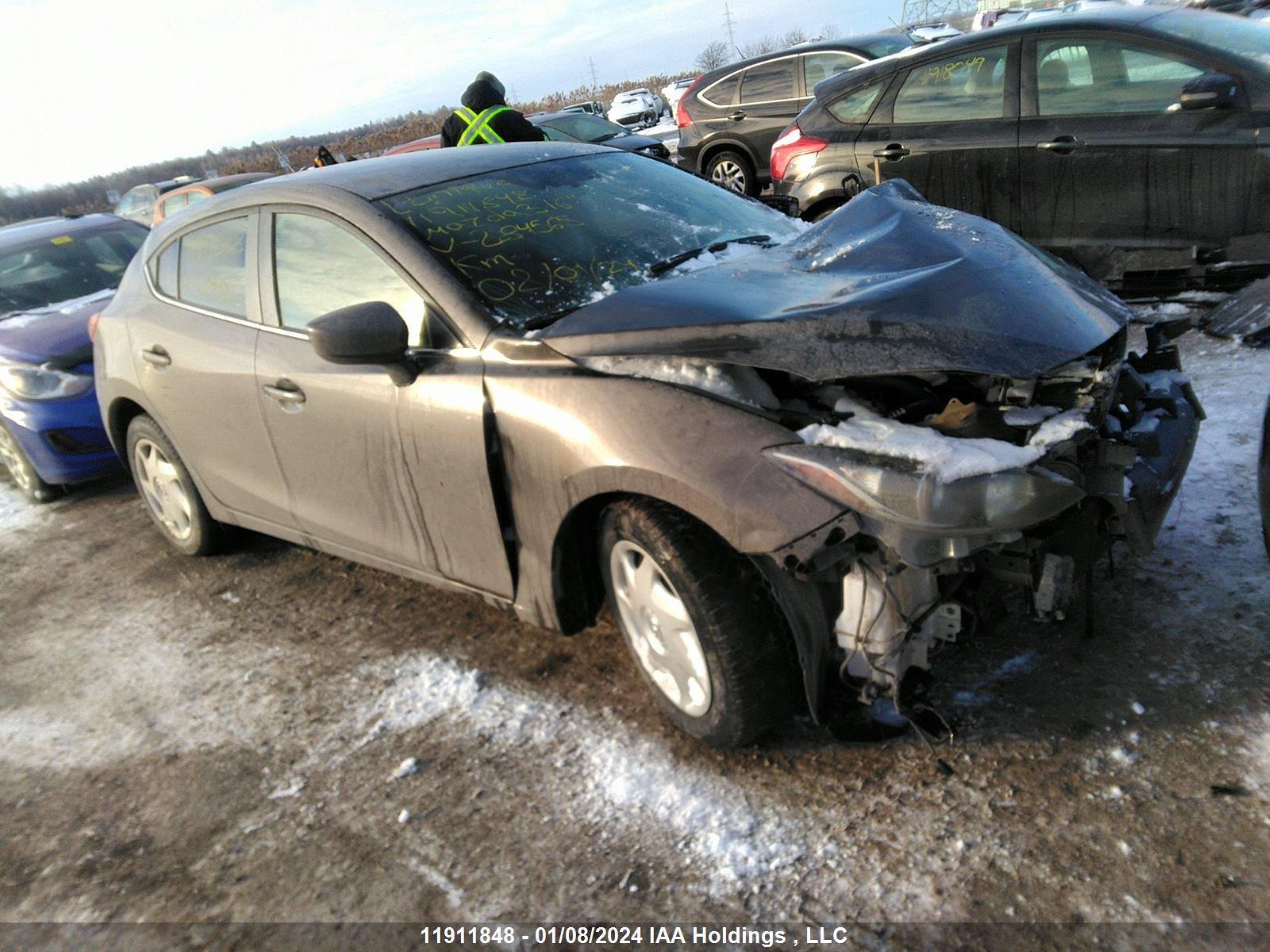 MAZDA 3 2016 3mzbm1l77gm284565