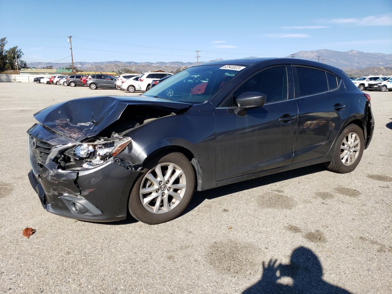 MAZDA 3 2015 3mzbm1l79fm146055