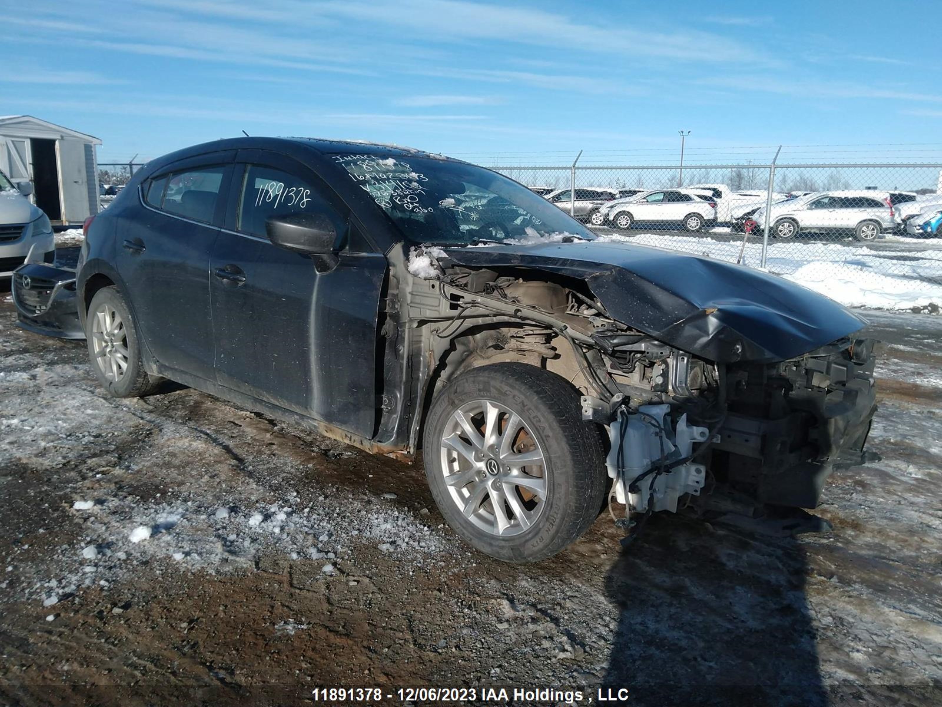 MAZDA 3 2016 3mzbm1l79gm314102