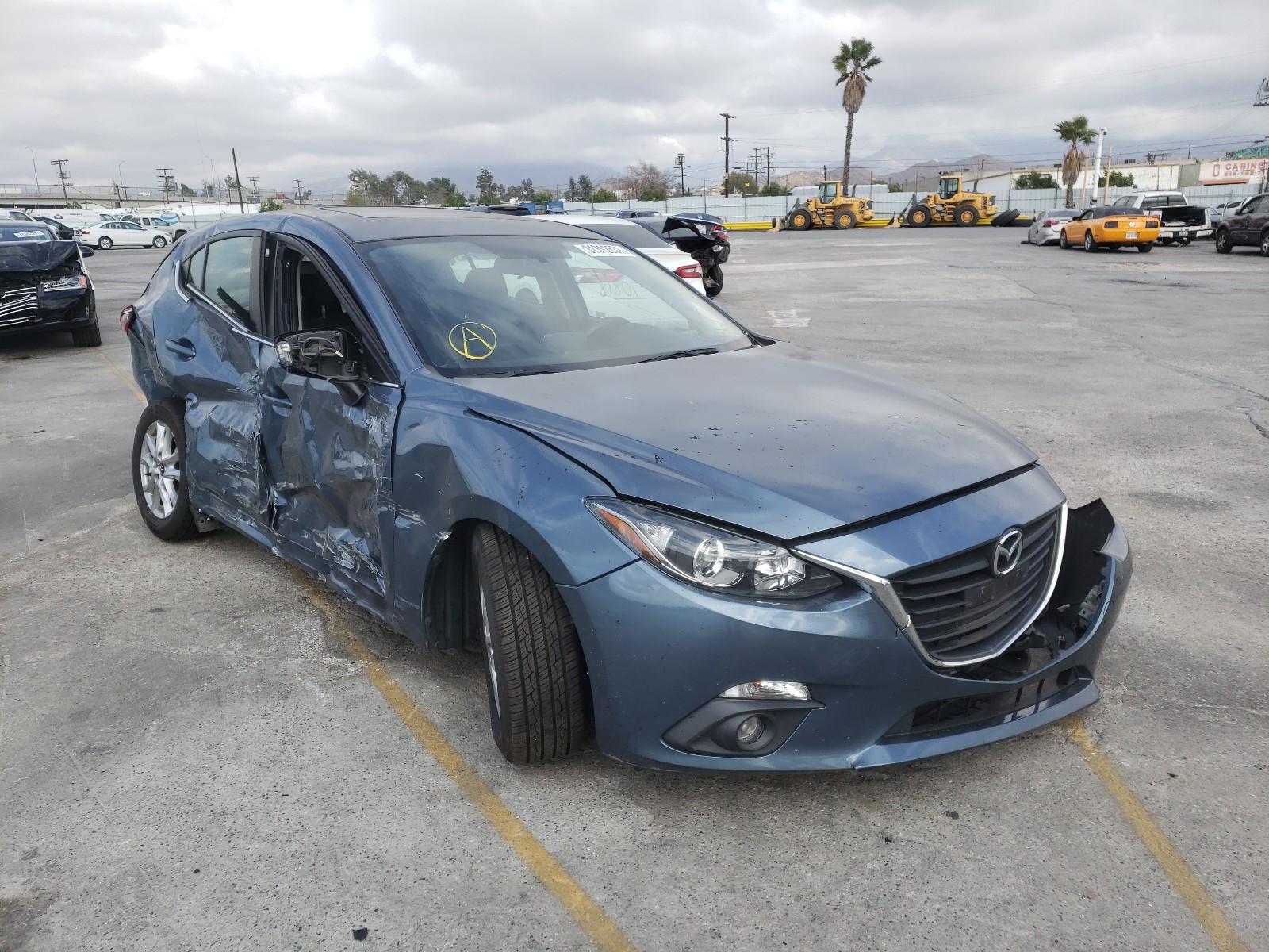 MAZDA 3 2015 3mzbm1l7xfm145075