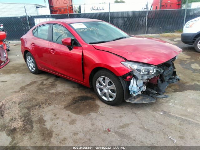 MAZDA 3 2016 3mzbm1t70gm301528