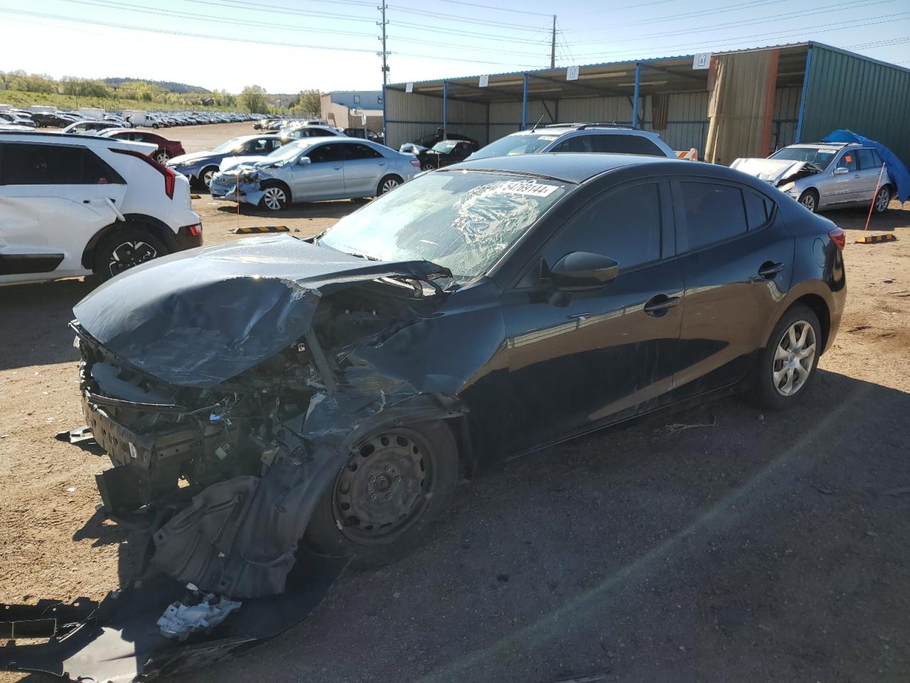 MAZDA 3 2015 3mzbm1u70fm237018