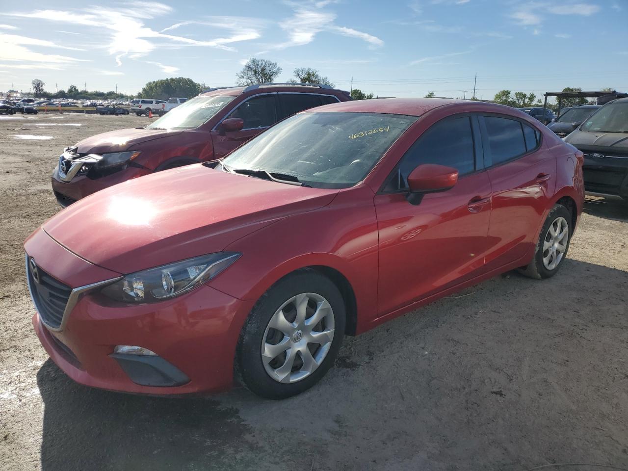 MAZDA 3 2015 3mzbm1u71fm172437