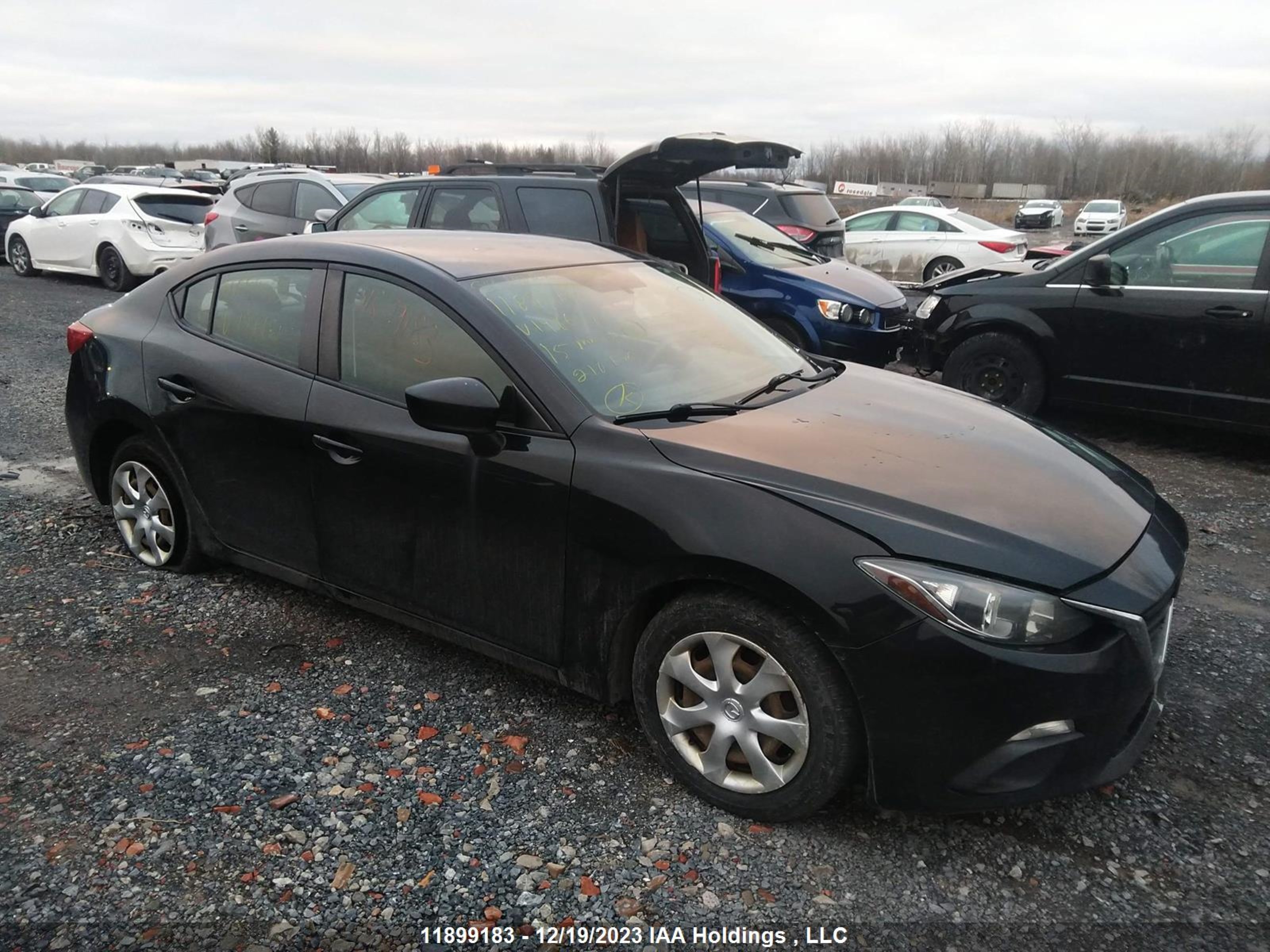 MAZDA 3 2015 3mzbm1u71fm198651