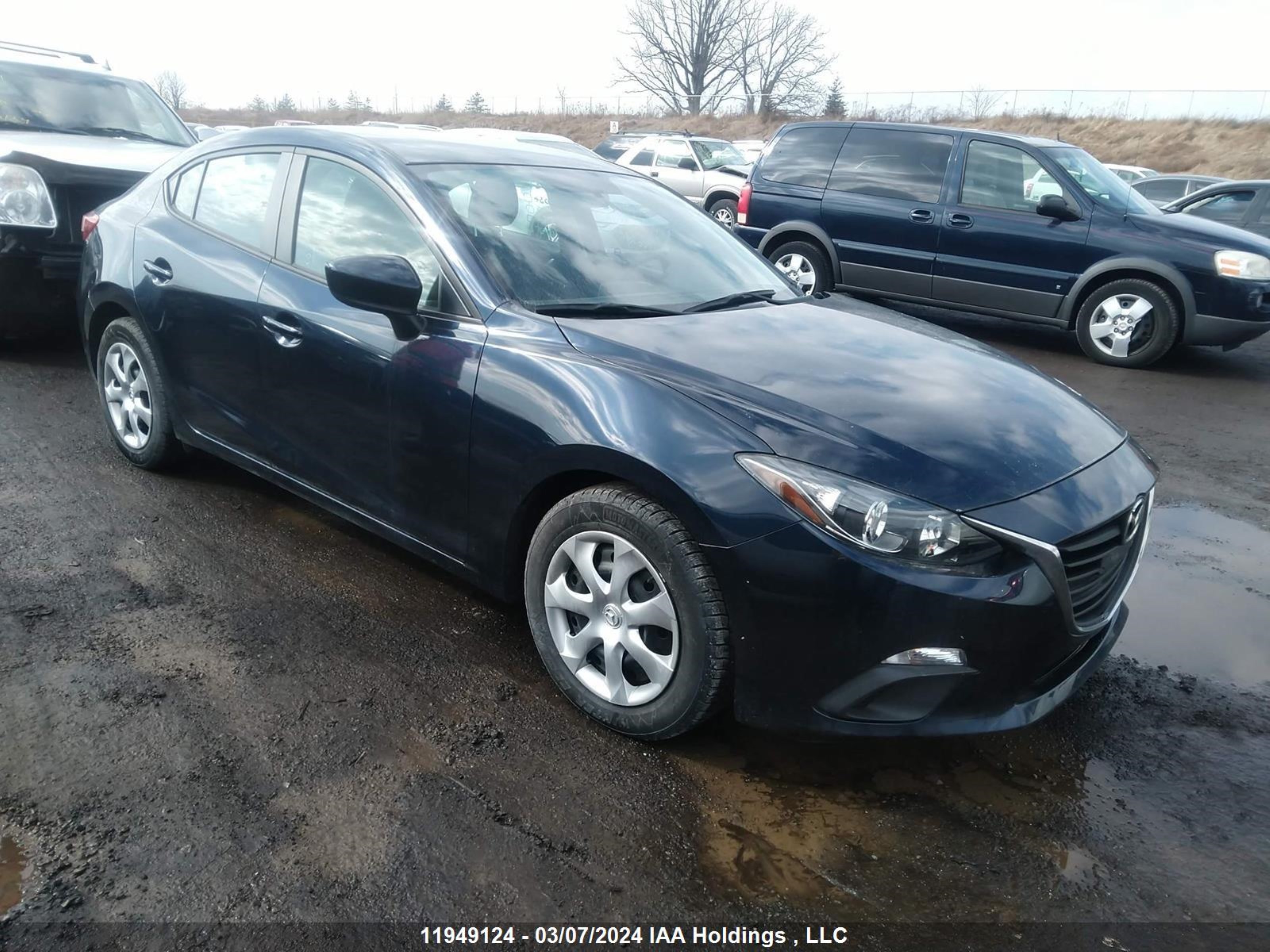 MAZDA 3 2015 3mzbm1u71fm234838